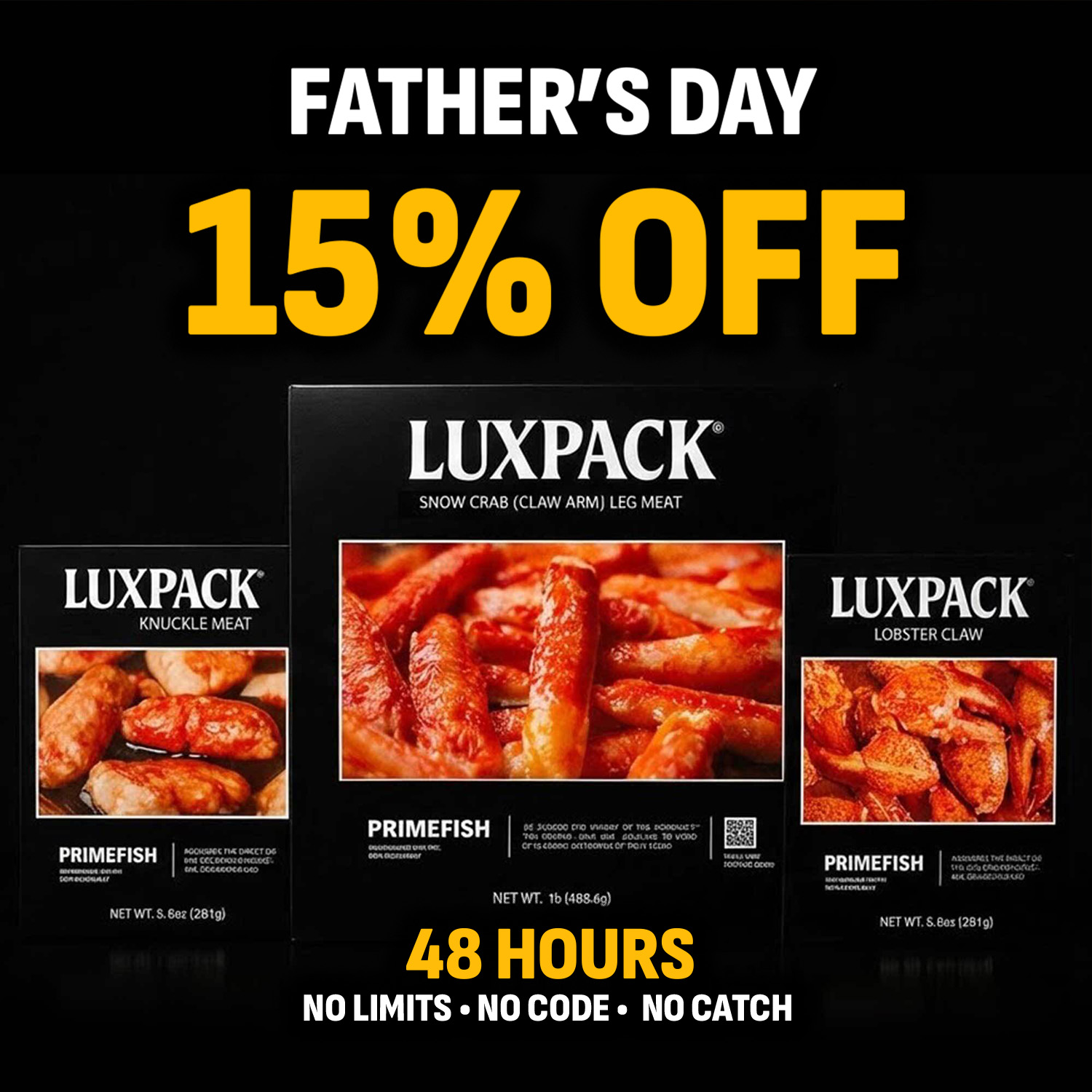 PrimeFish Seafood Co. Facebook ad
