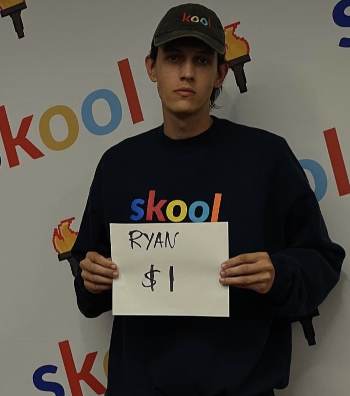 Skool Facebook ad