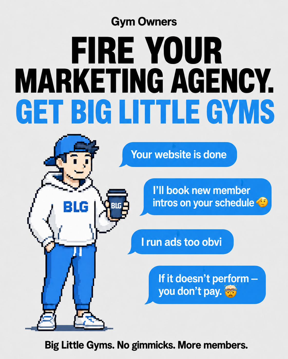 Big Little Gyms Facebook ad