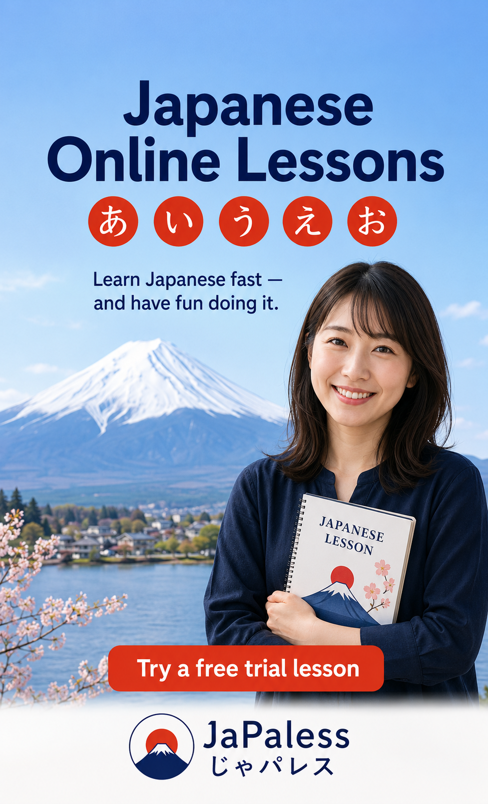 Japanese Lesson-japaless Facebook ad