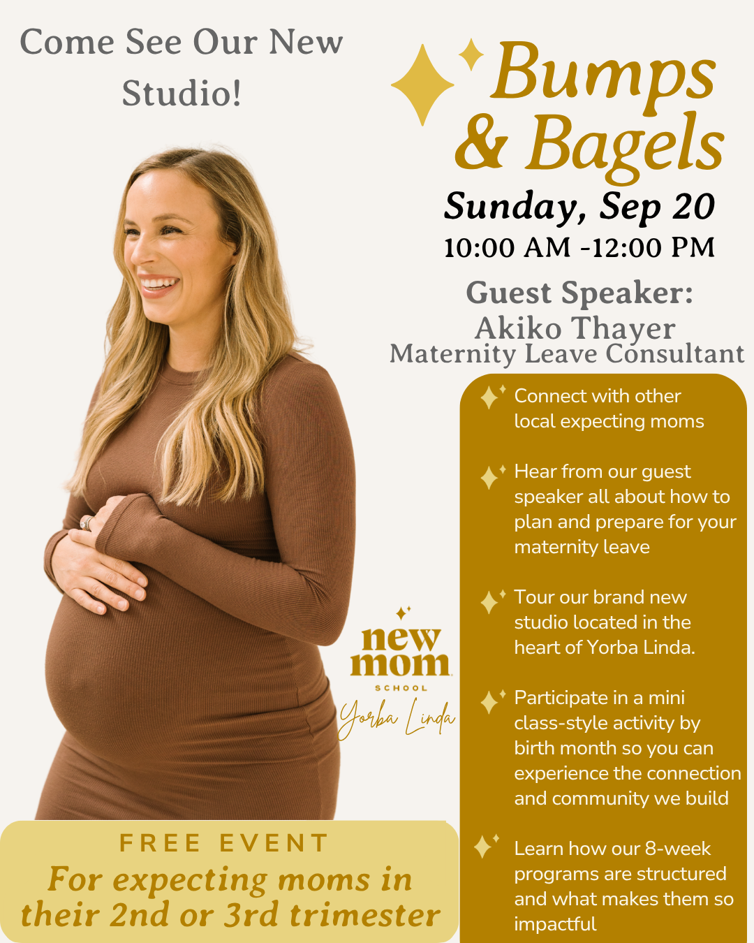 New Mom School Facebook ad: You Were Not Meant to Do This Alone