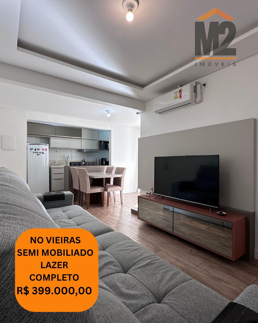 M2 Imóveis Facebook ad