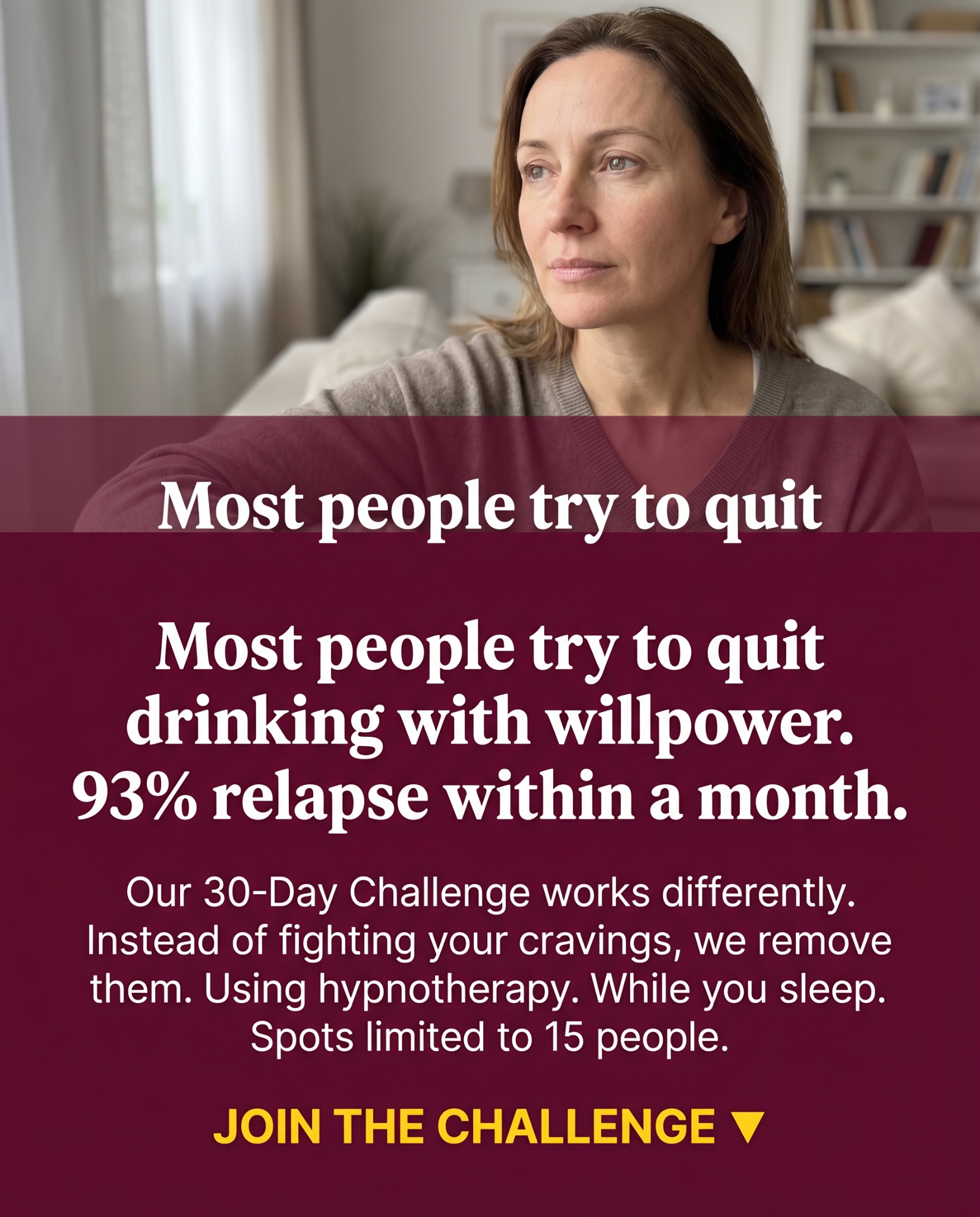 Hypnozio: power of hypnotherapy Facebook ad