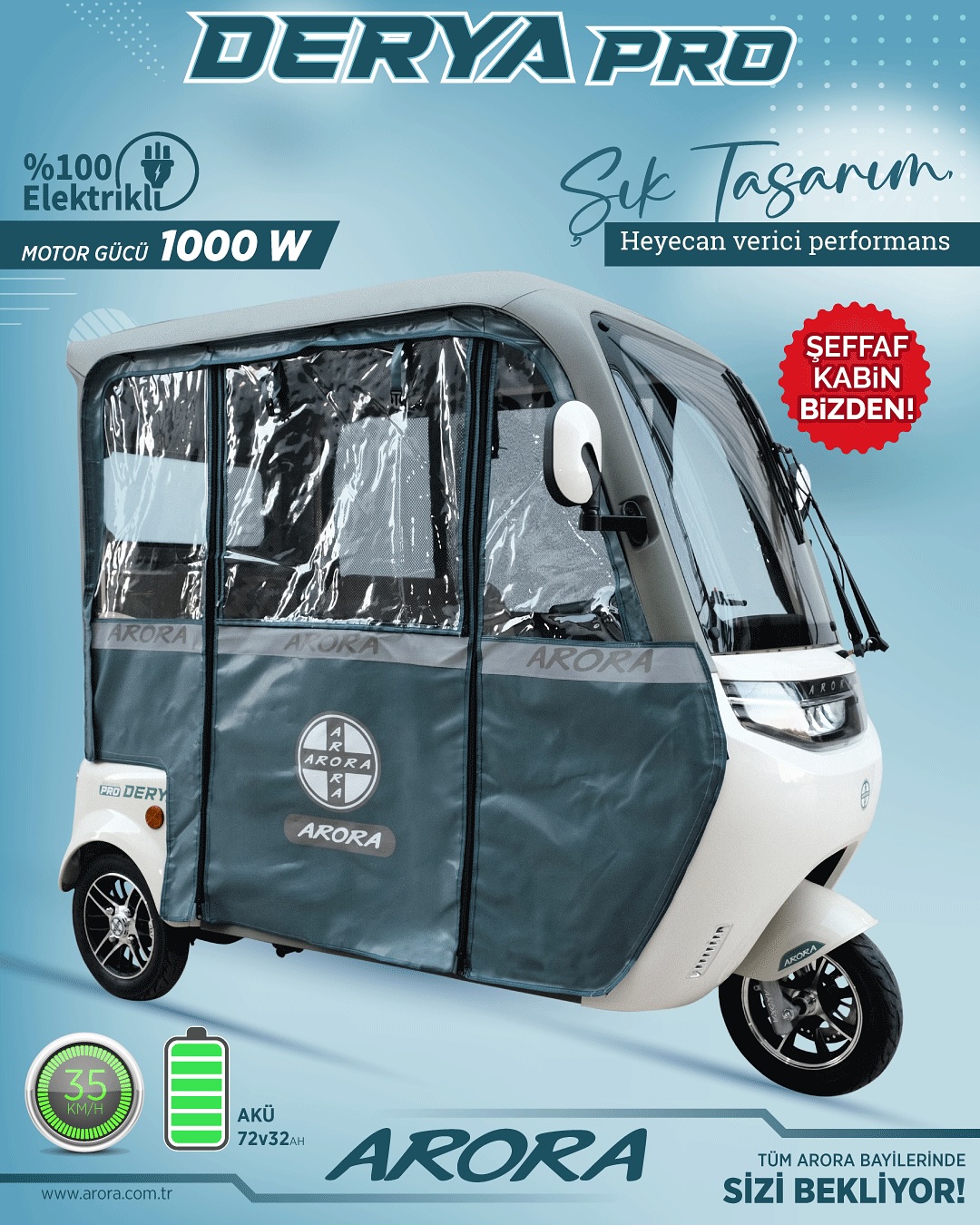 Arora Motosiklet Facebook ad