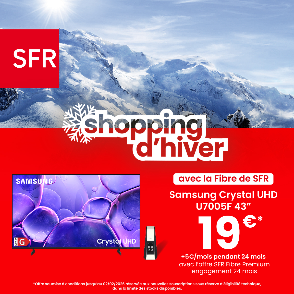 SFR Facebook ad