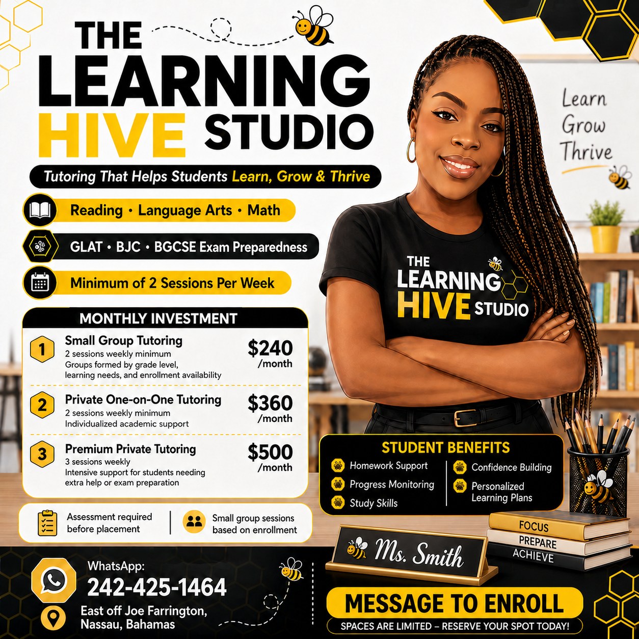 The Learning Hive Facebook ad