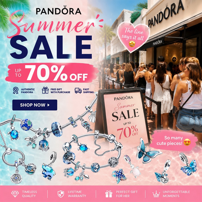 Pandσra Online Shop Facebook ad from May 8, 2026