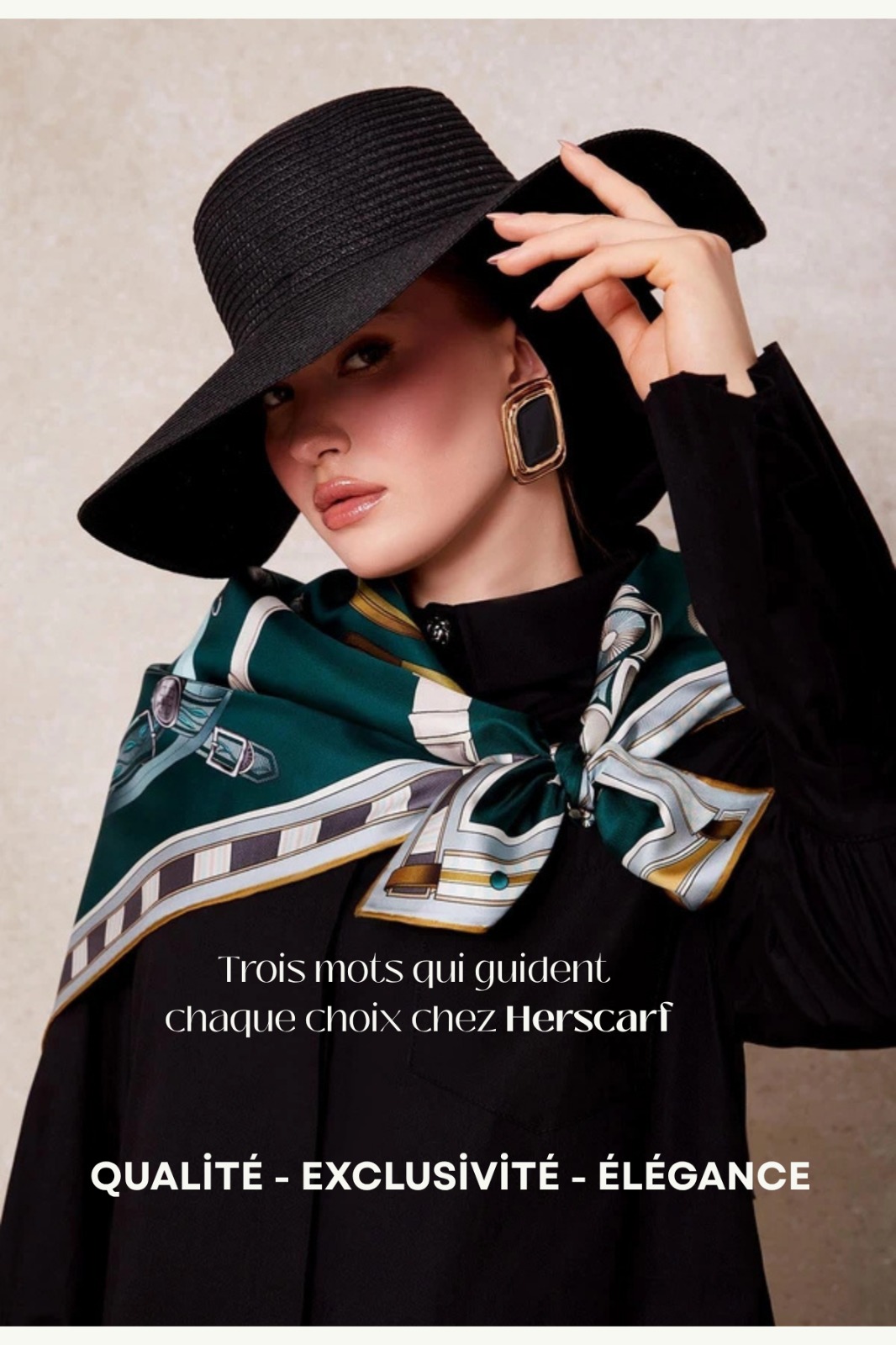 Her scarf  Facebook ad