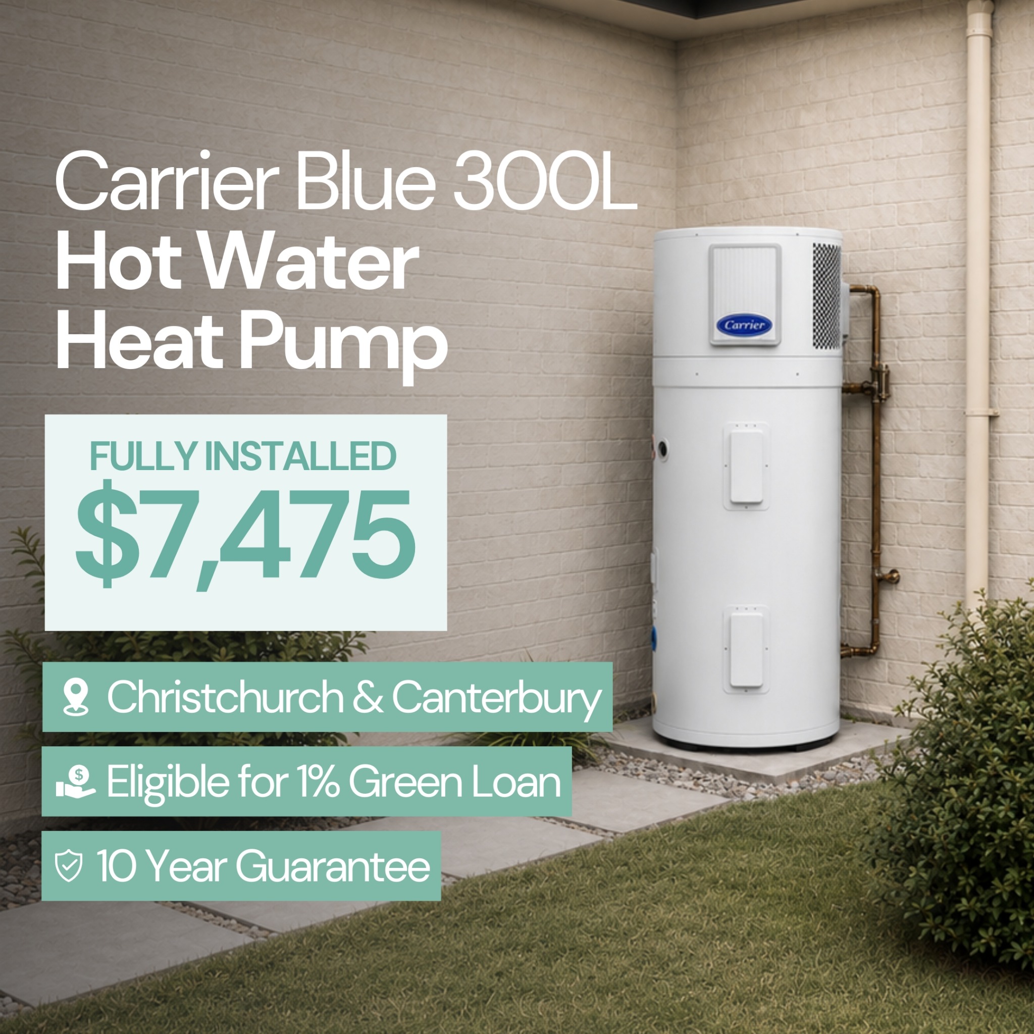 Butterfield Hot Water Facebook ad: $7,475 incl. GST | Upgrade Your Christchurch Hot Water…