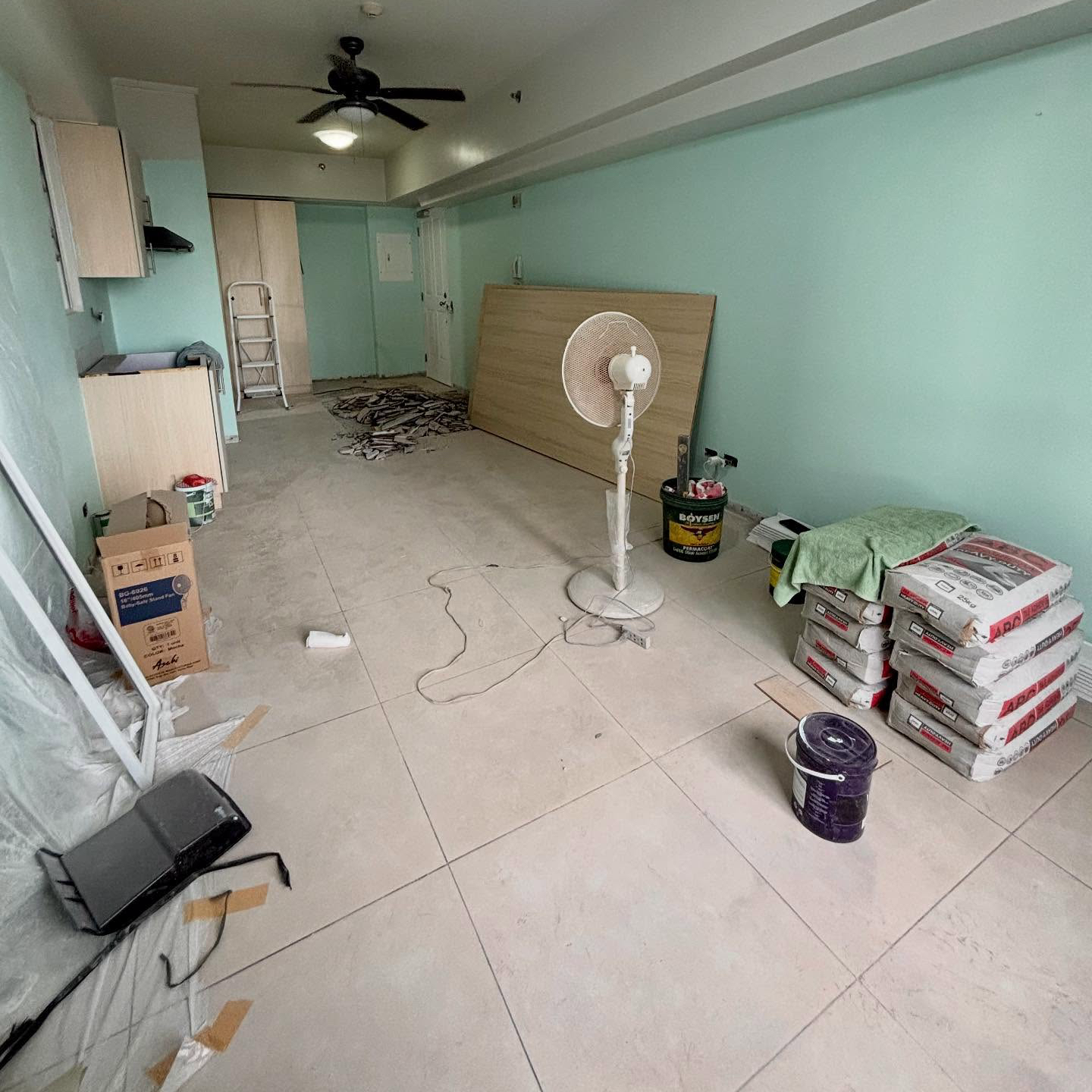 E.V. Construction Services Facebook ad: Affordable Condo Renovation Packages / Designed for You!