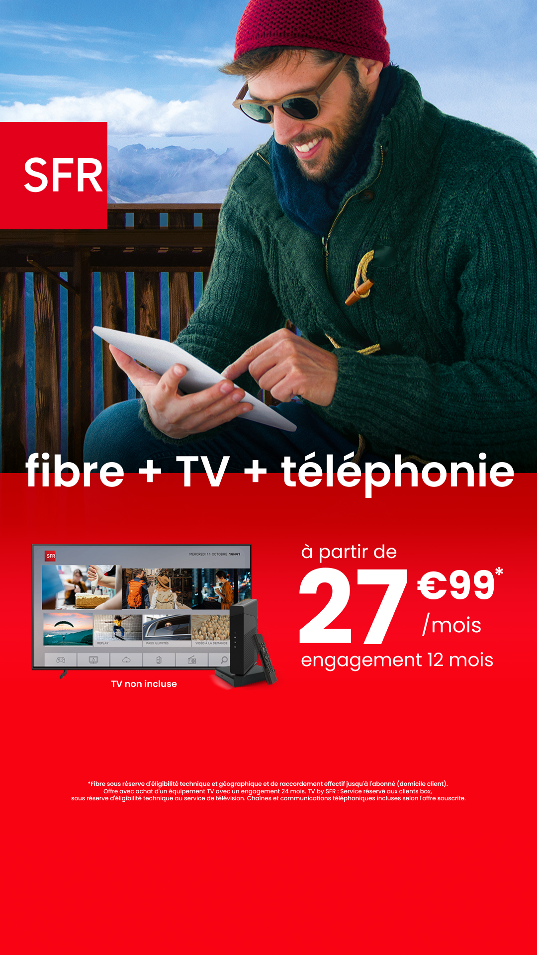 SFR Facebook ad