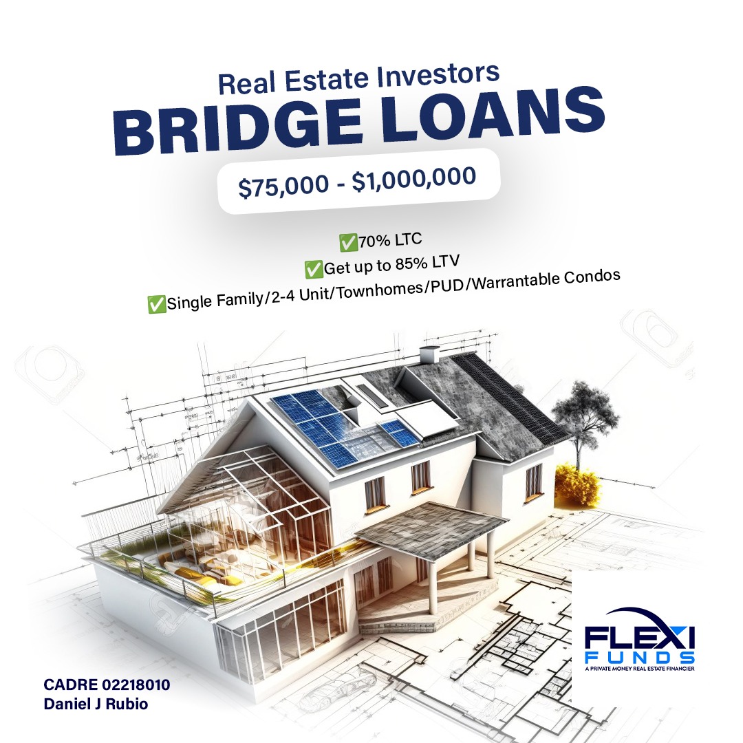 FlexiFunds Corp Facebook ad: Investor Real Estate Loans