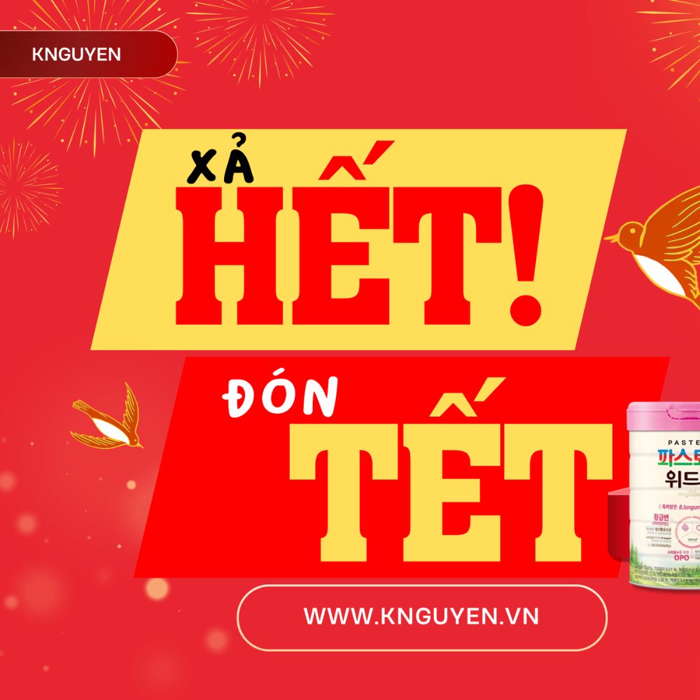 KNguyen Baby Facebook ad: XẢ HẾT ĐÓN TẾTTT