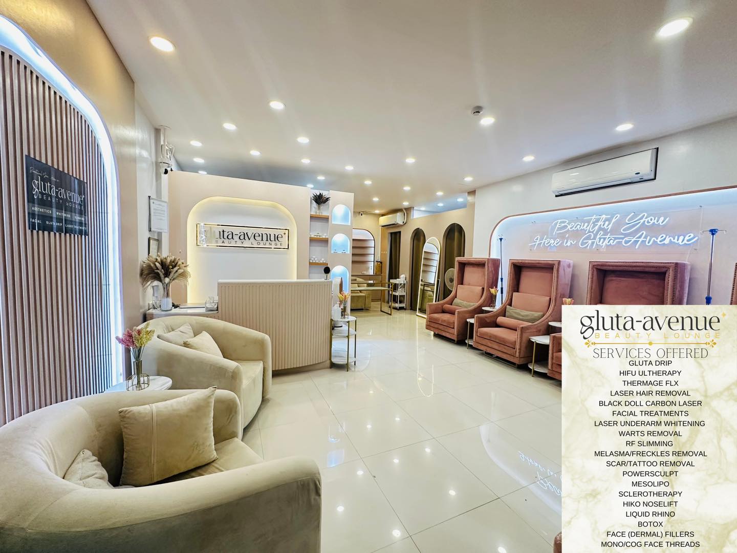 Gluta-Avenue Beauty Lounge - GABL Facebook ad