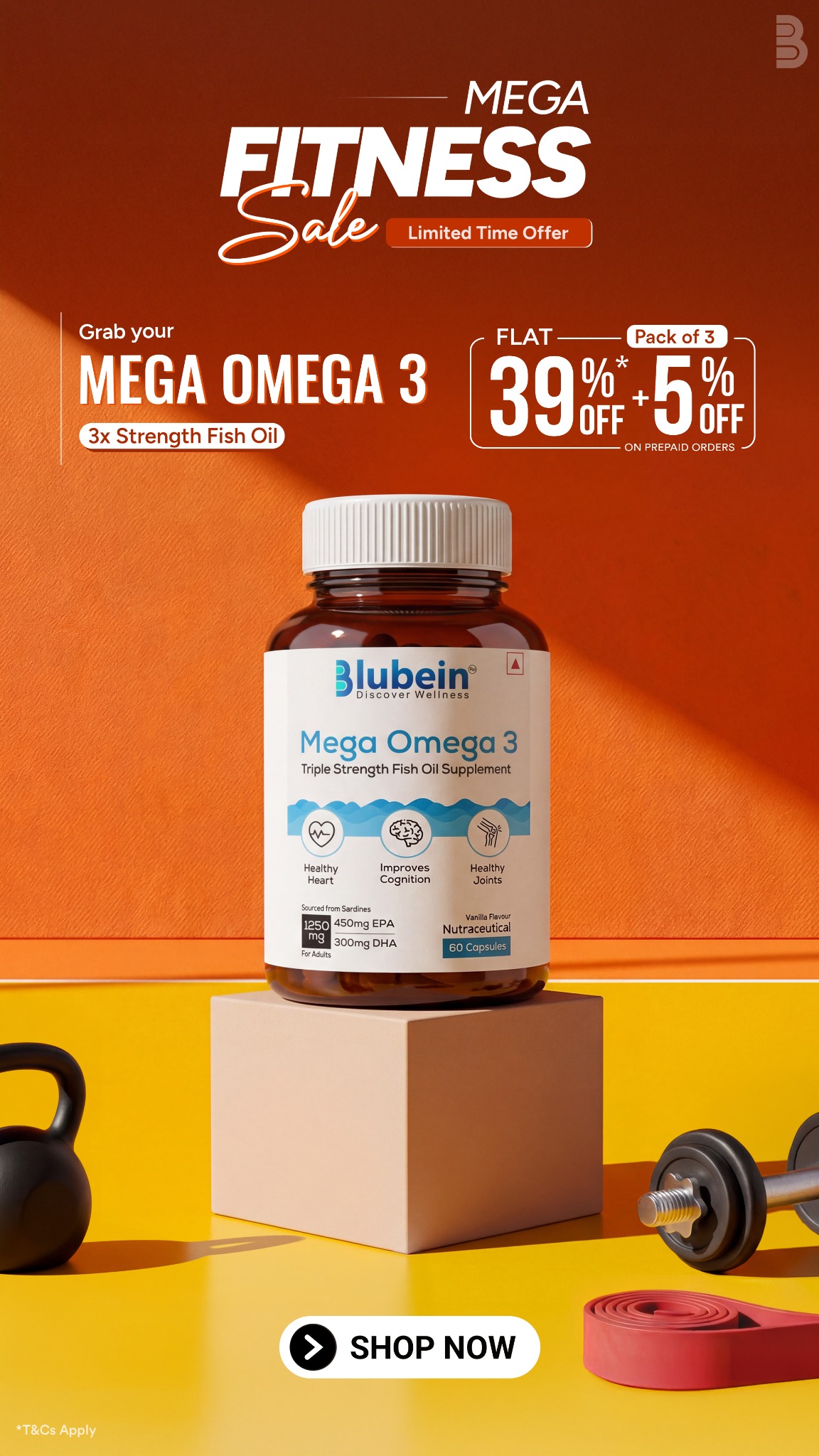 BluBein Facebook ad