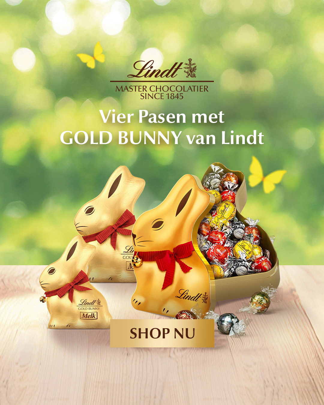 Lindt Benelux Facebook ad