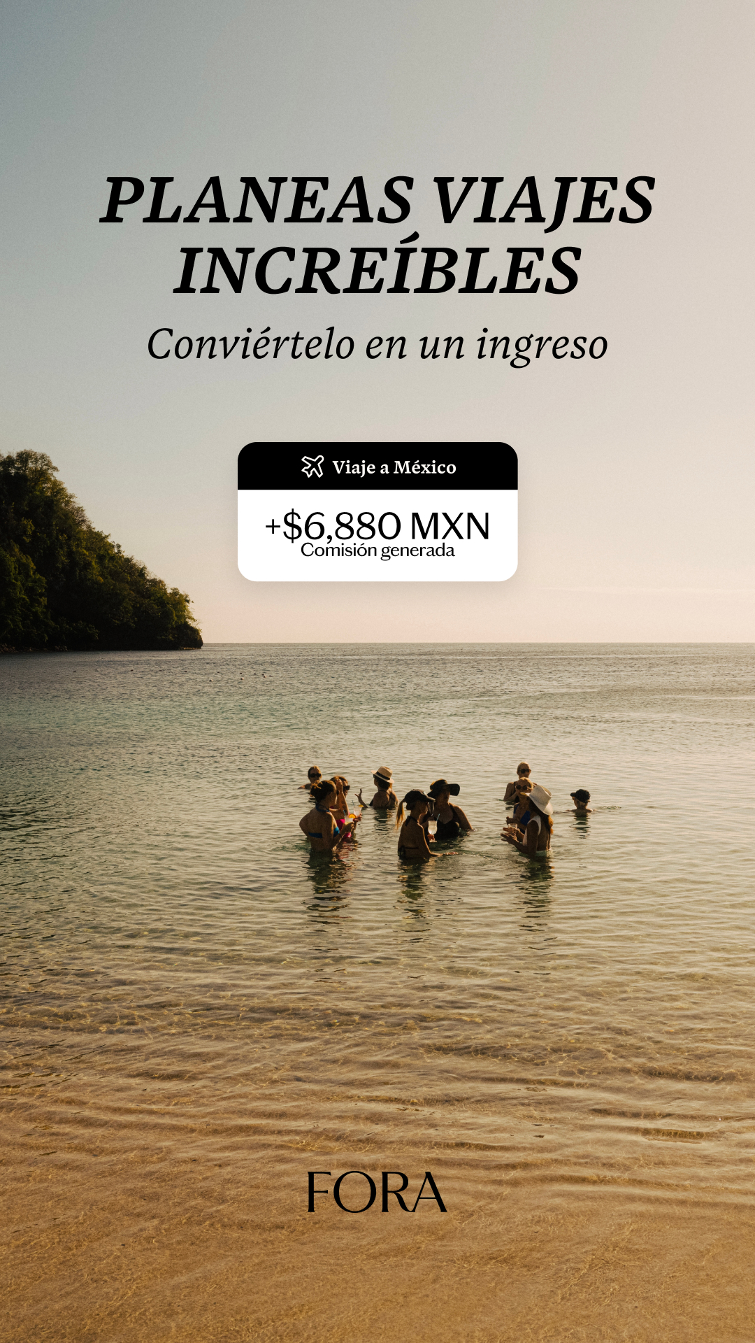 Fora Community Facebook ad