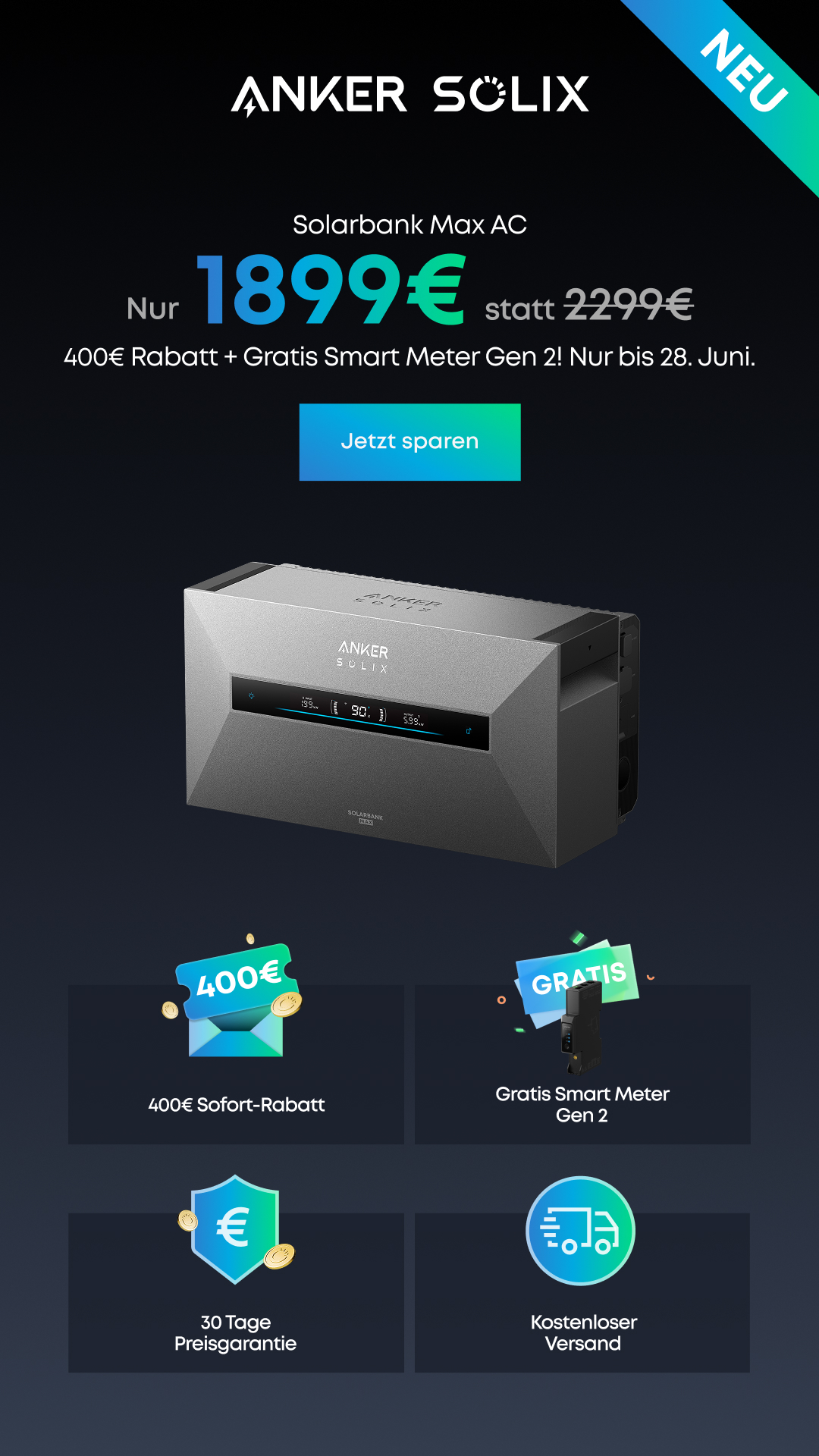 Anker SOLIX Facebook ad