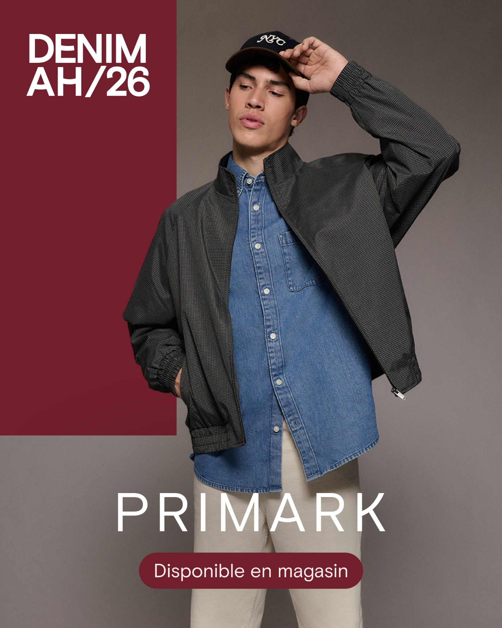 Primark Facebook ad: Vérifier la disponibilité