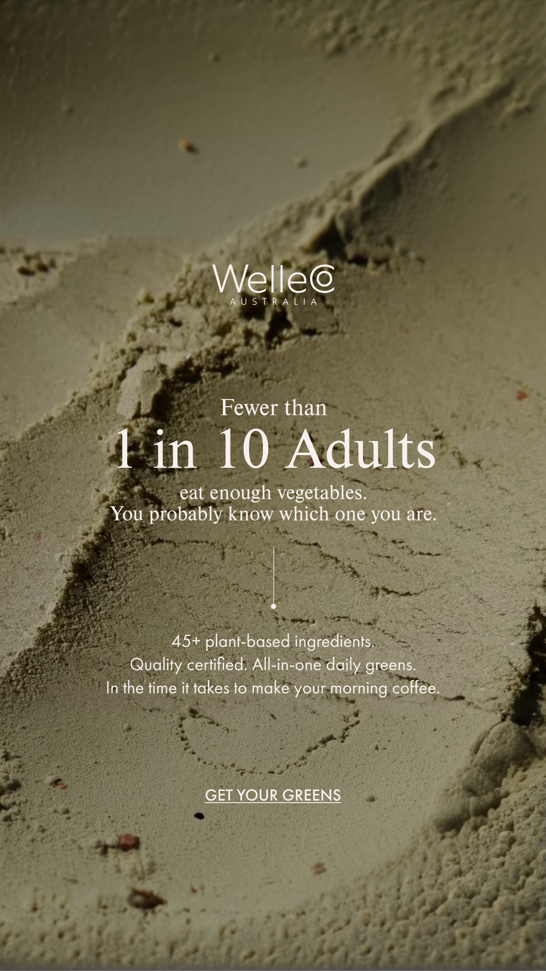WelleCo Facebook ad