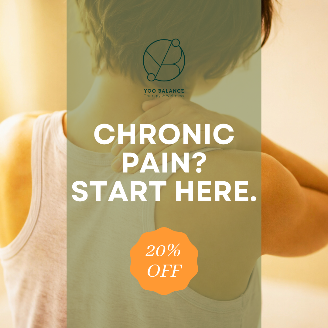 Yoobalance.nyc Facebook ad: Neck, back, or shoulder pain from long work…