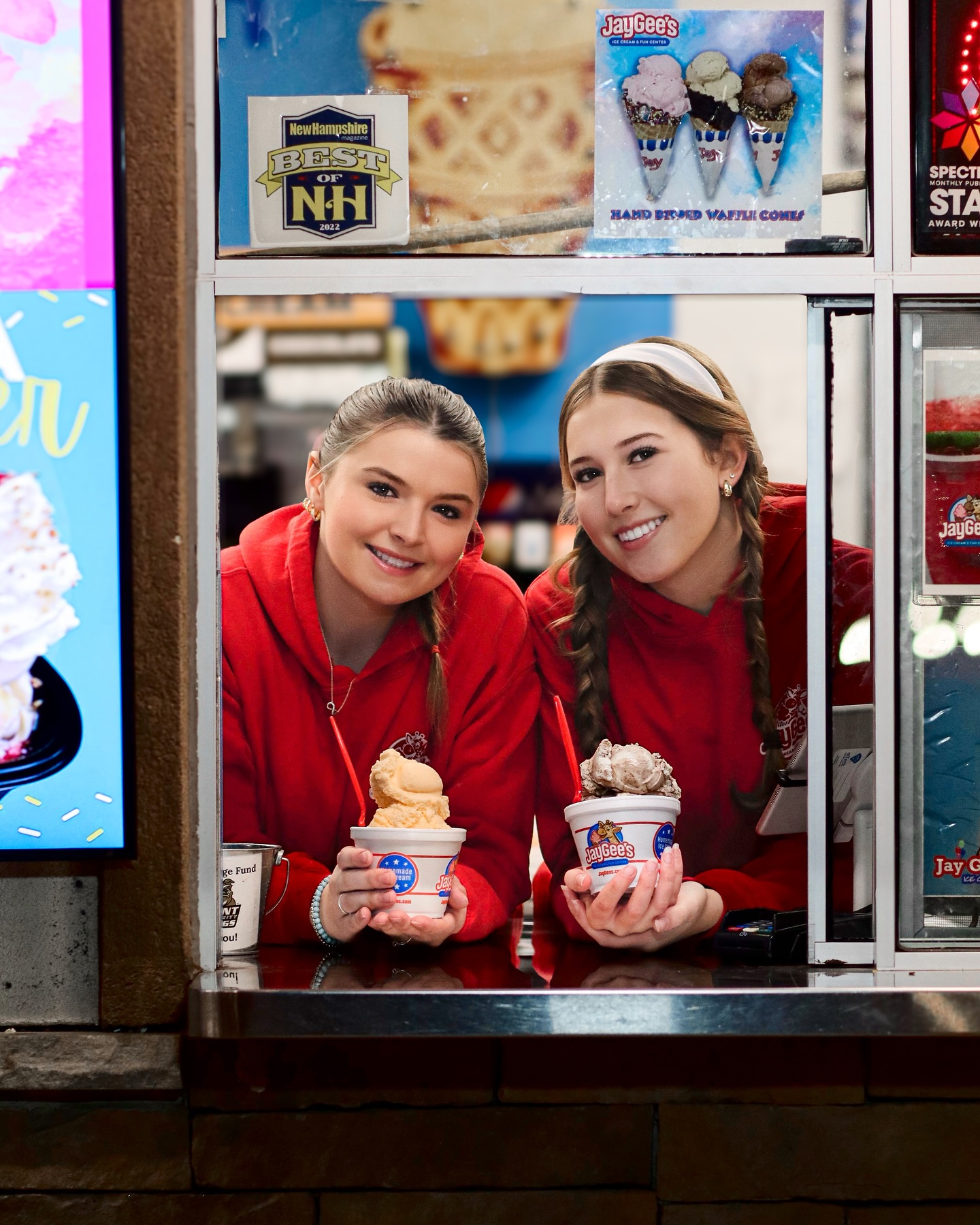 Jay Gee's Ice Cream and Family Fun Center Facebook ad