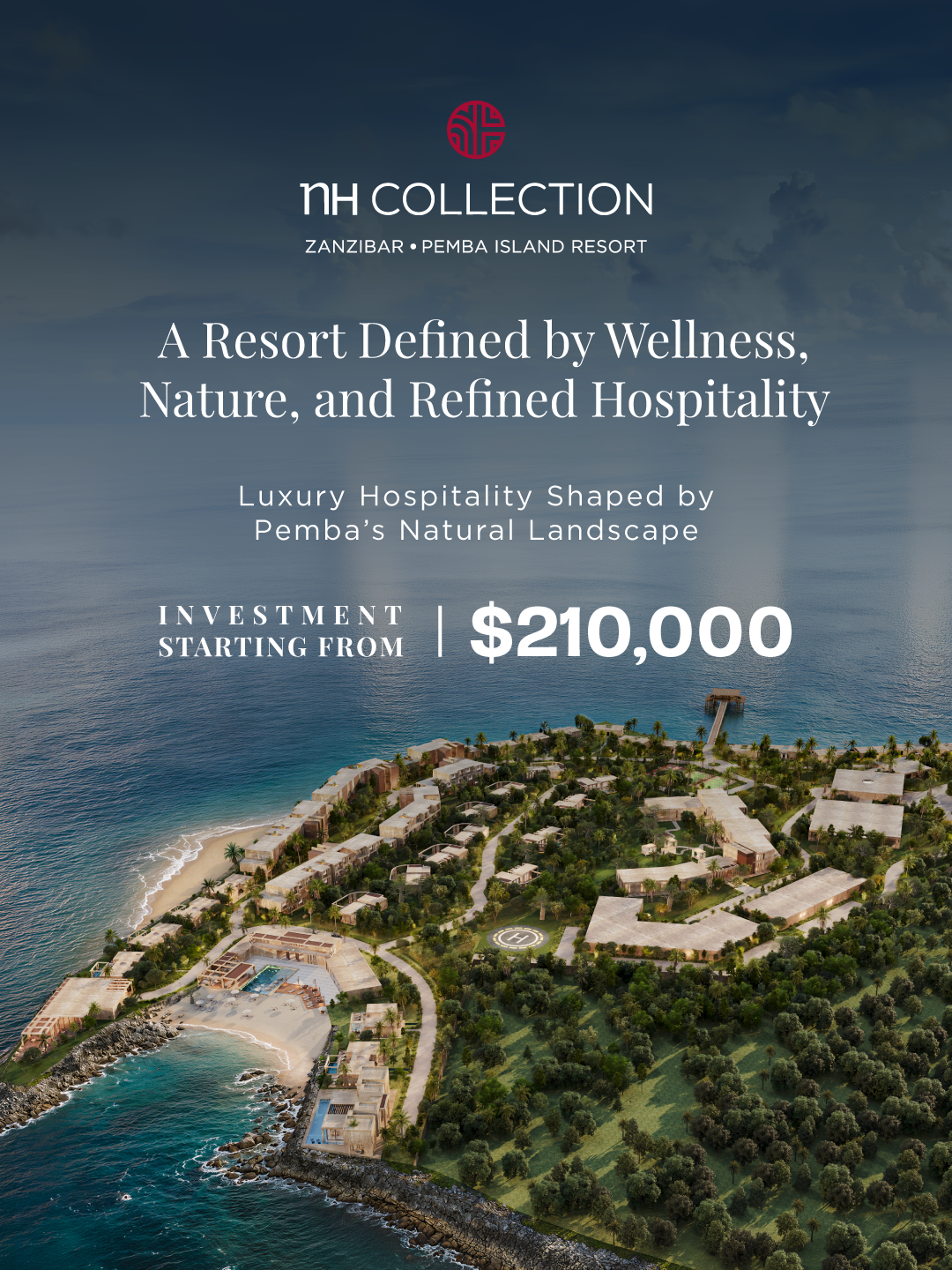 NH Collection Zanzibar Facebook ad from Jul 2, 2026