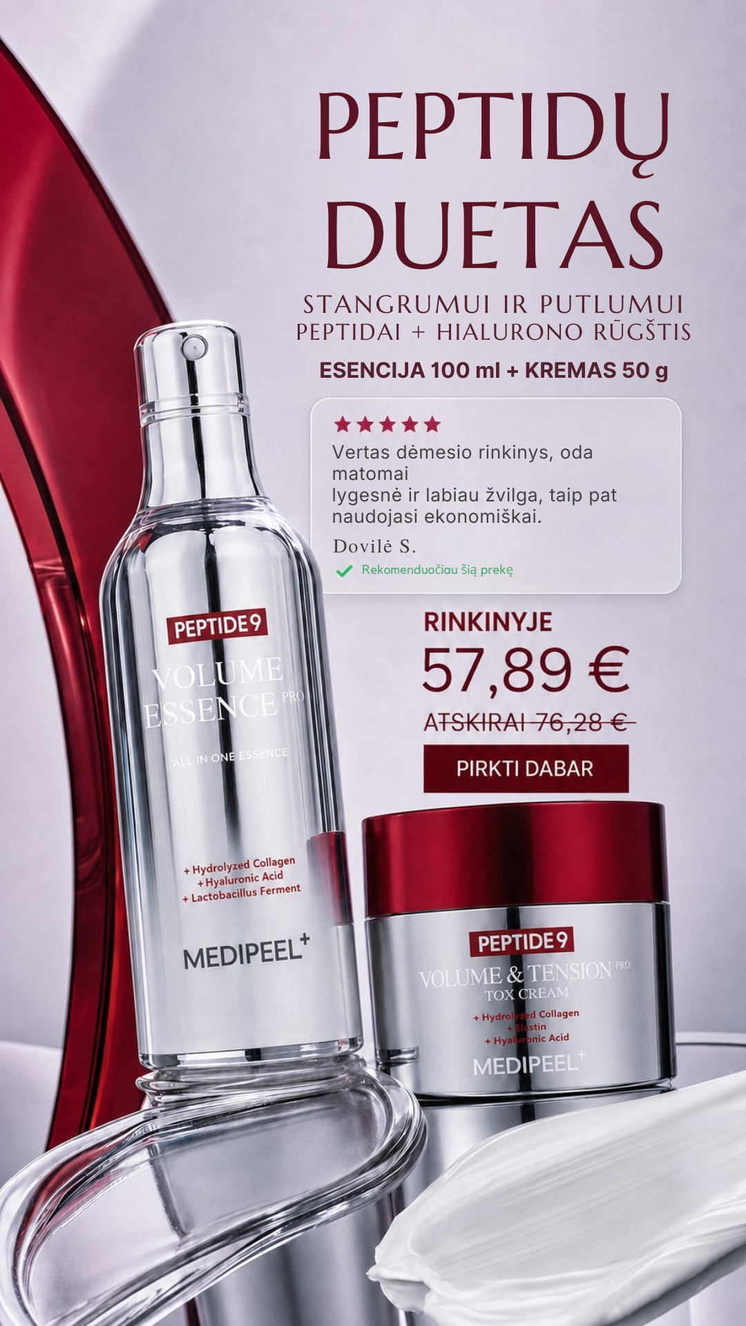 Asian Blossom korėjietiška kosmetika Facebook ad