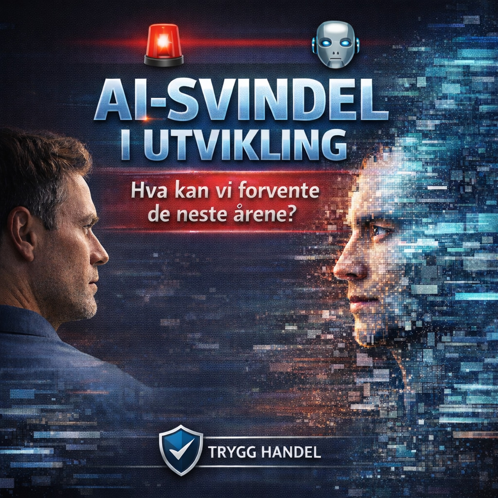 Trygg Handel As Facebook ad: AI-SVINDEL I UTVIKLING