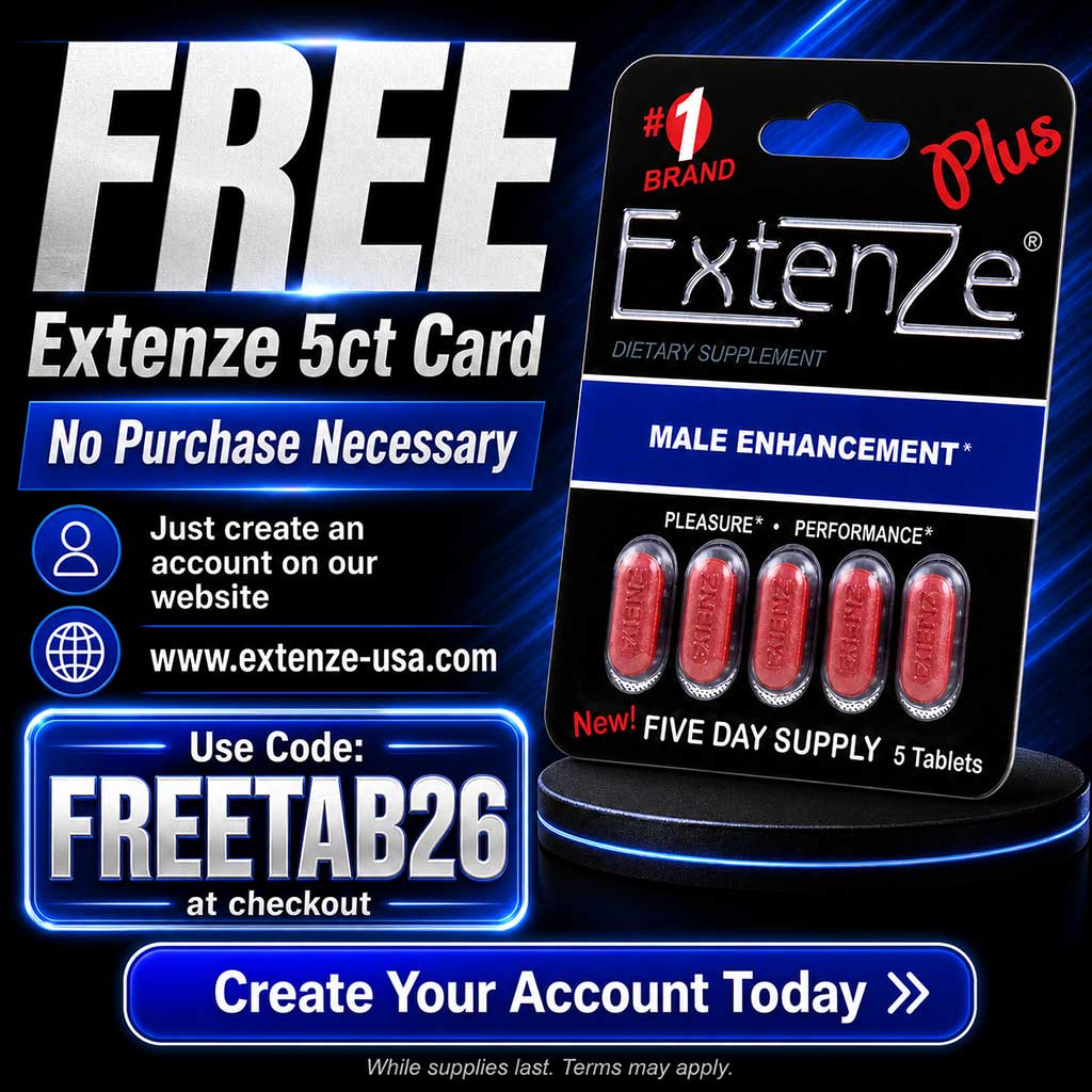 ExtenZe Male Enhancement Supplement Facebook ad: Home - Extenze