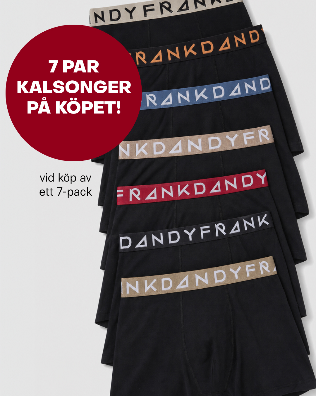 Frank Dandy Facebook ad: 50% OFF