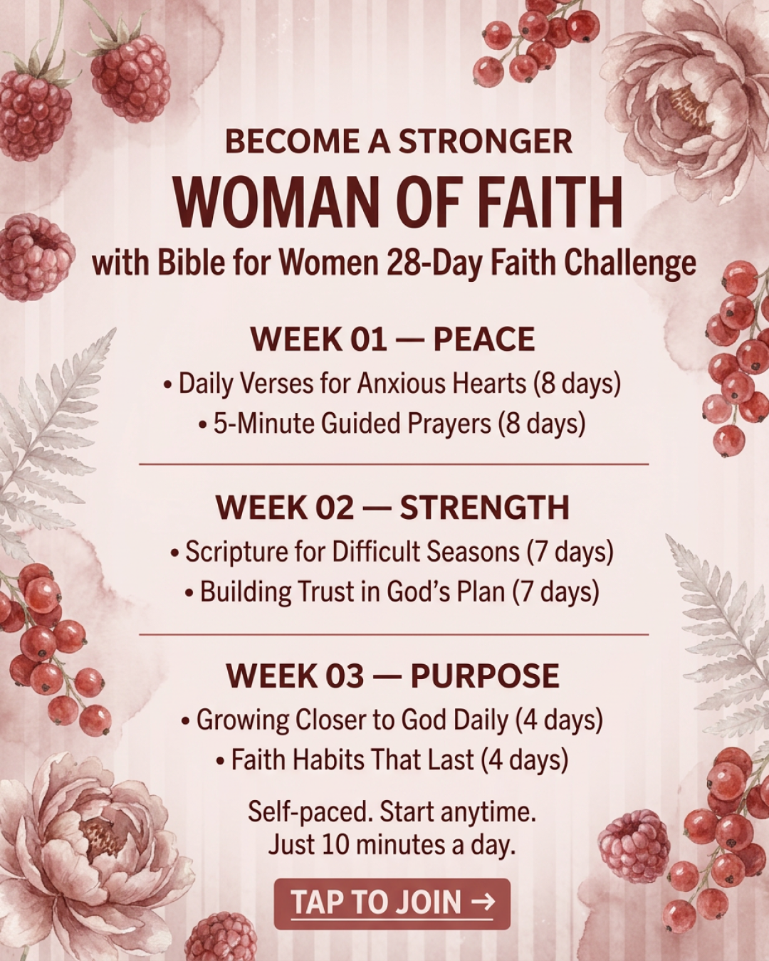 Daily Bible Verses Facebook ad
