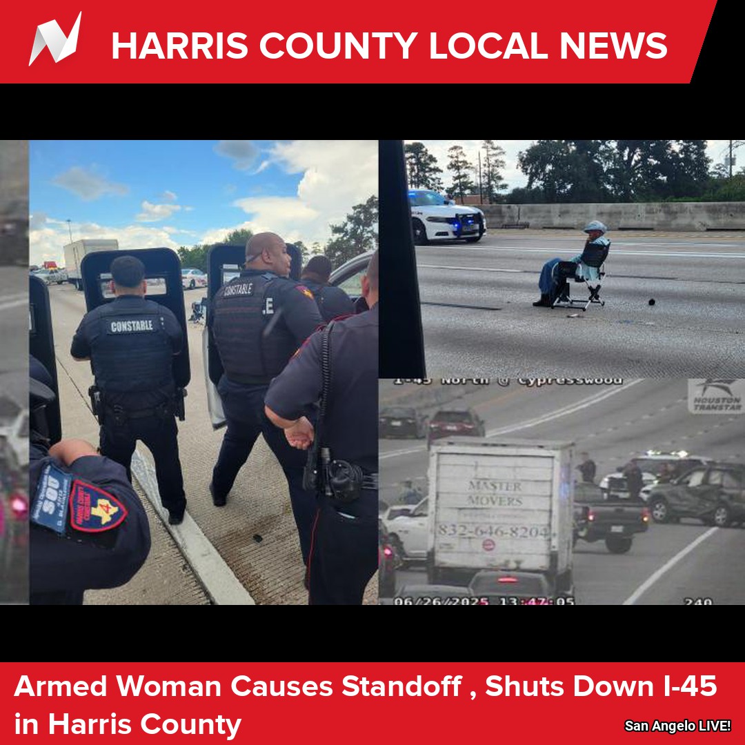 Harris County, TX Facebook ad: NewsBreak: Local News & Alerts