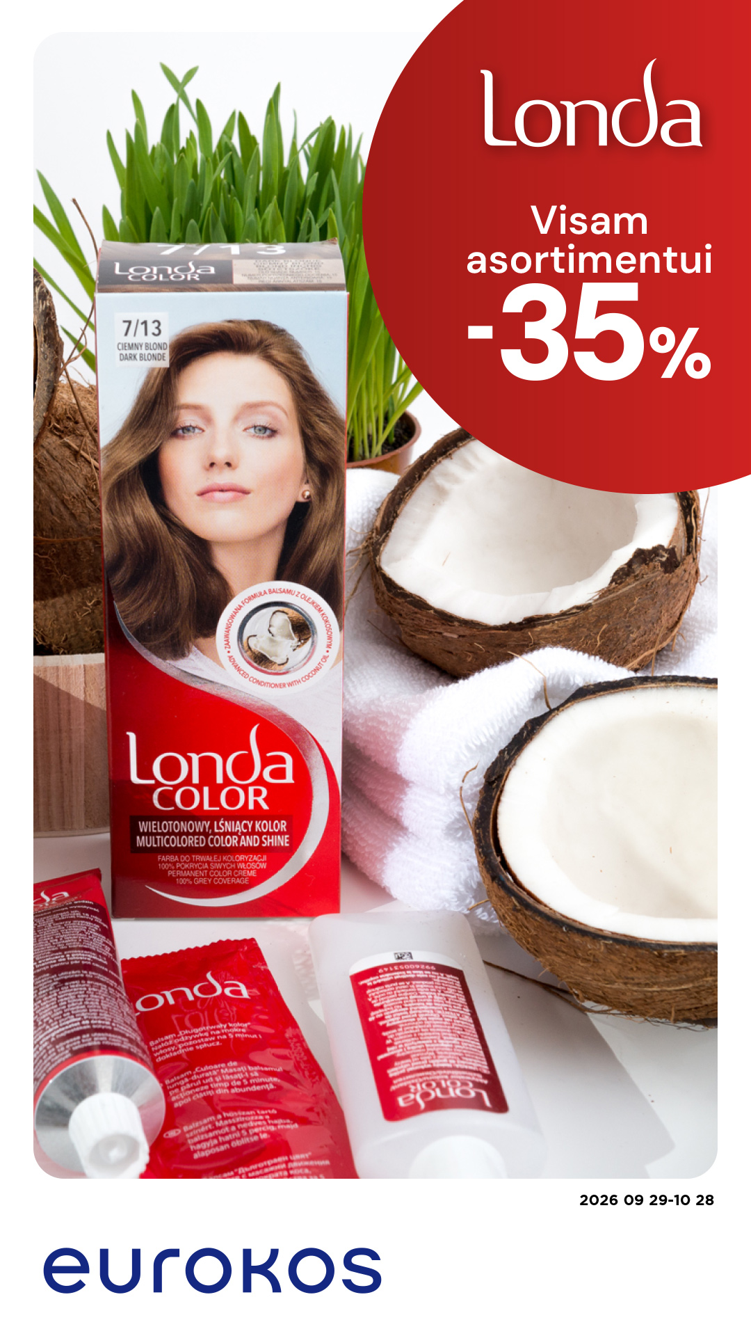 EUROKOS Facebook ad: LONDA -35%