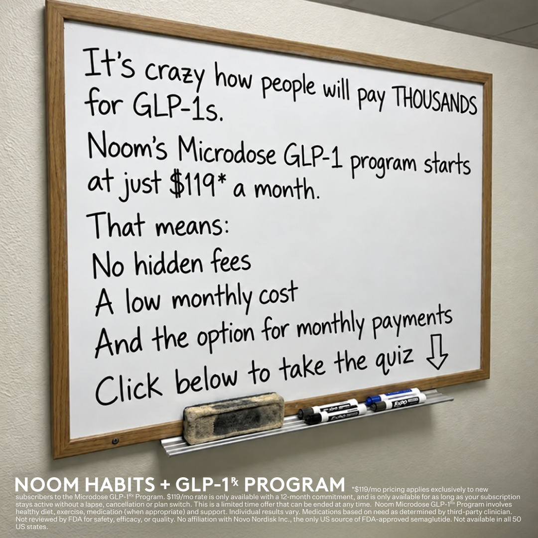 Noom Facebook ad: Weight loss reimagined