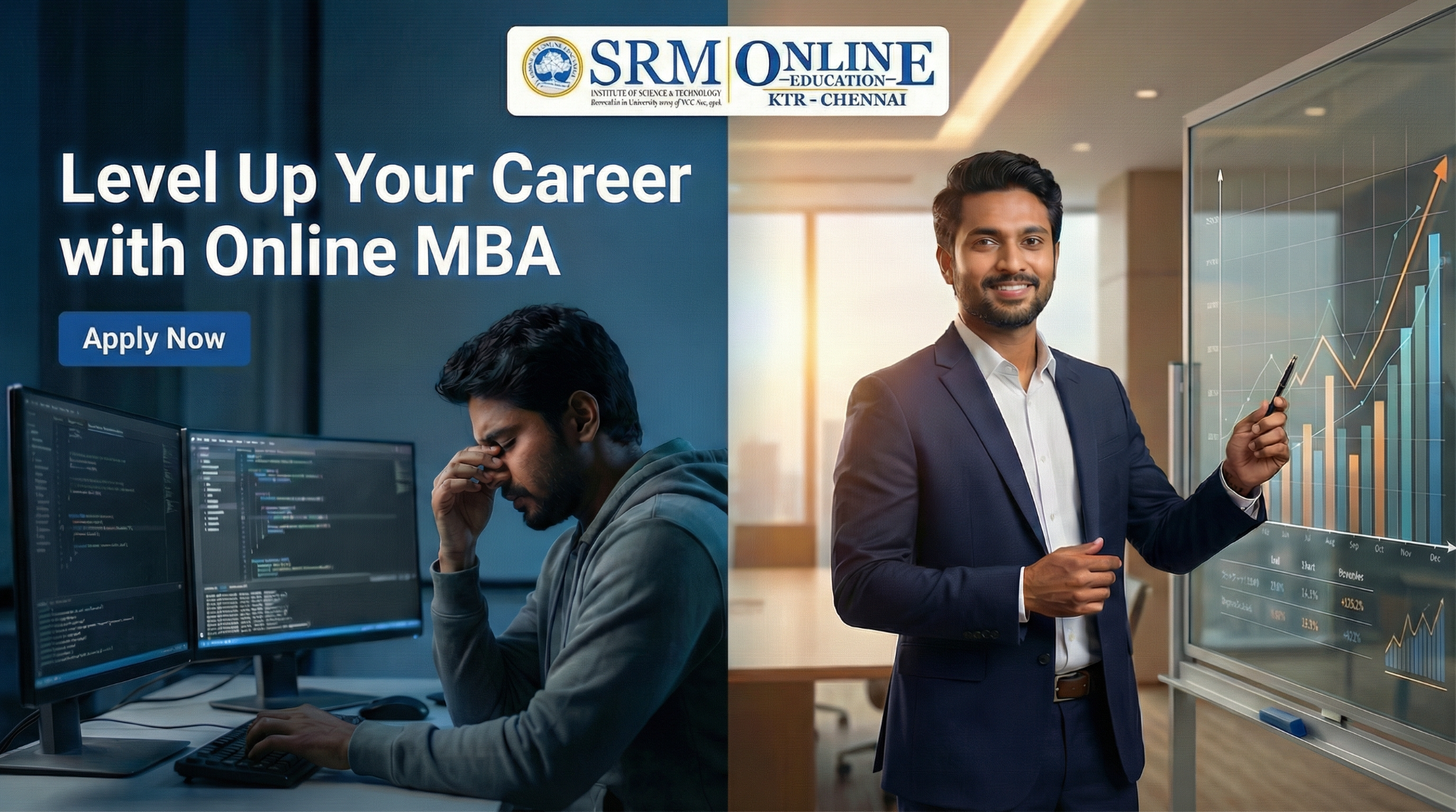 SRM Online Education Facebook ad