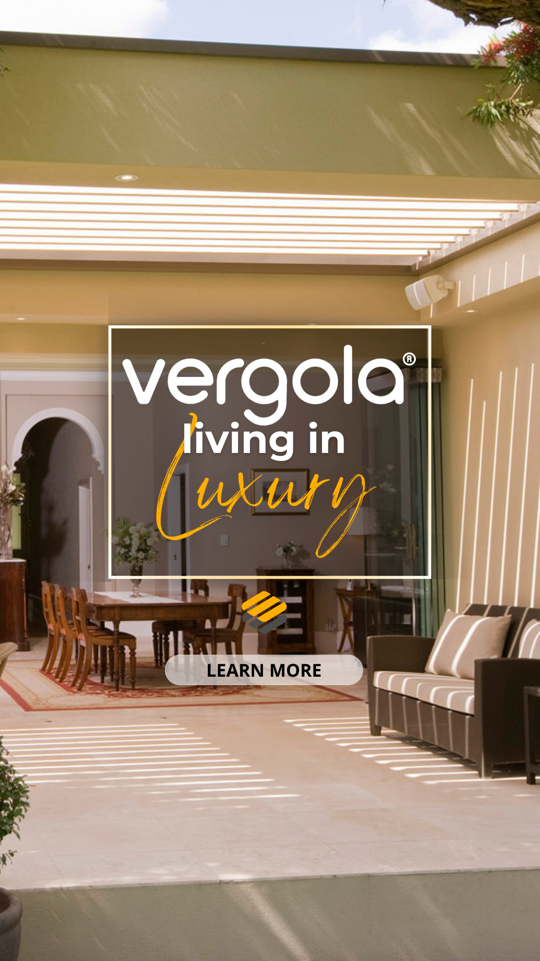 Vergola Worldwide Facebook ad from Nov 27, 2025