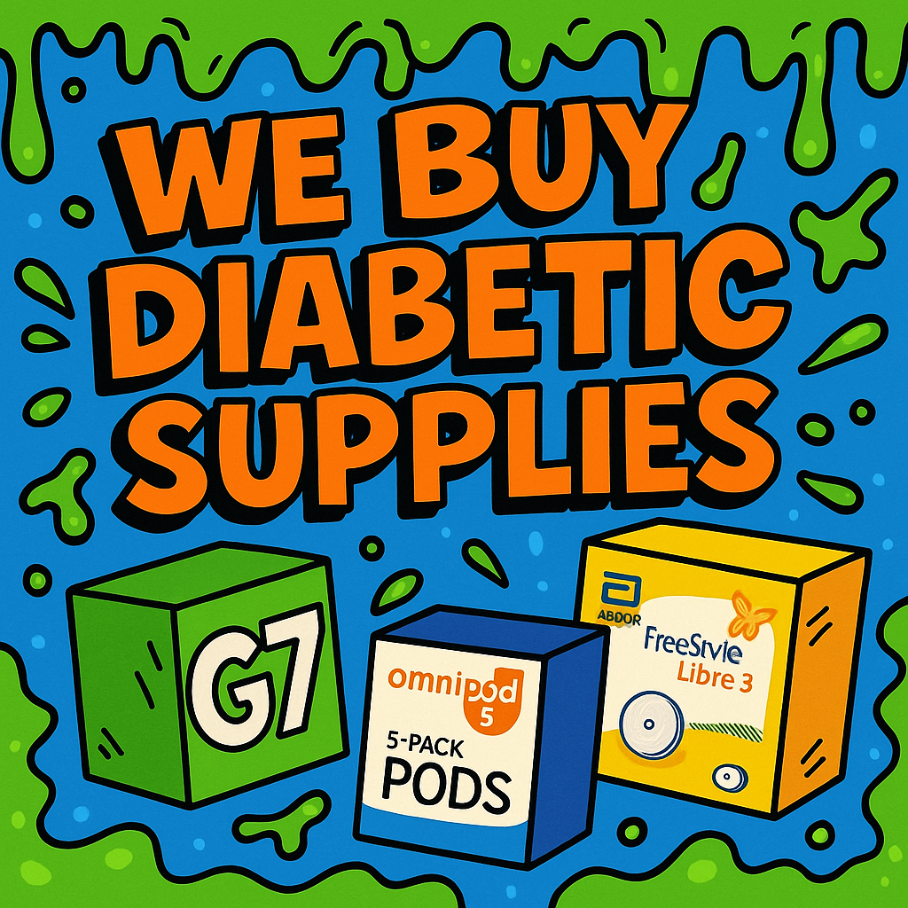 MidLand Diabetic Supply Buyback Facebook ad: Sell Your Supplies Today