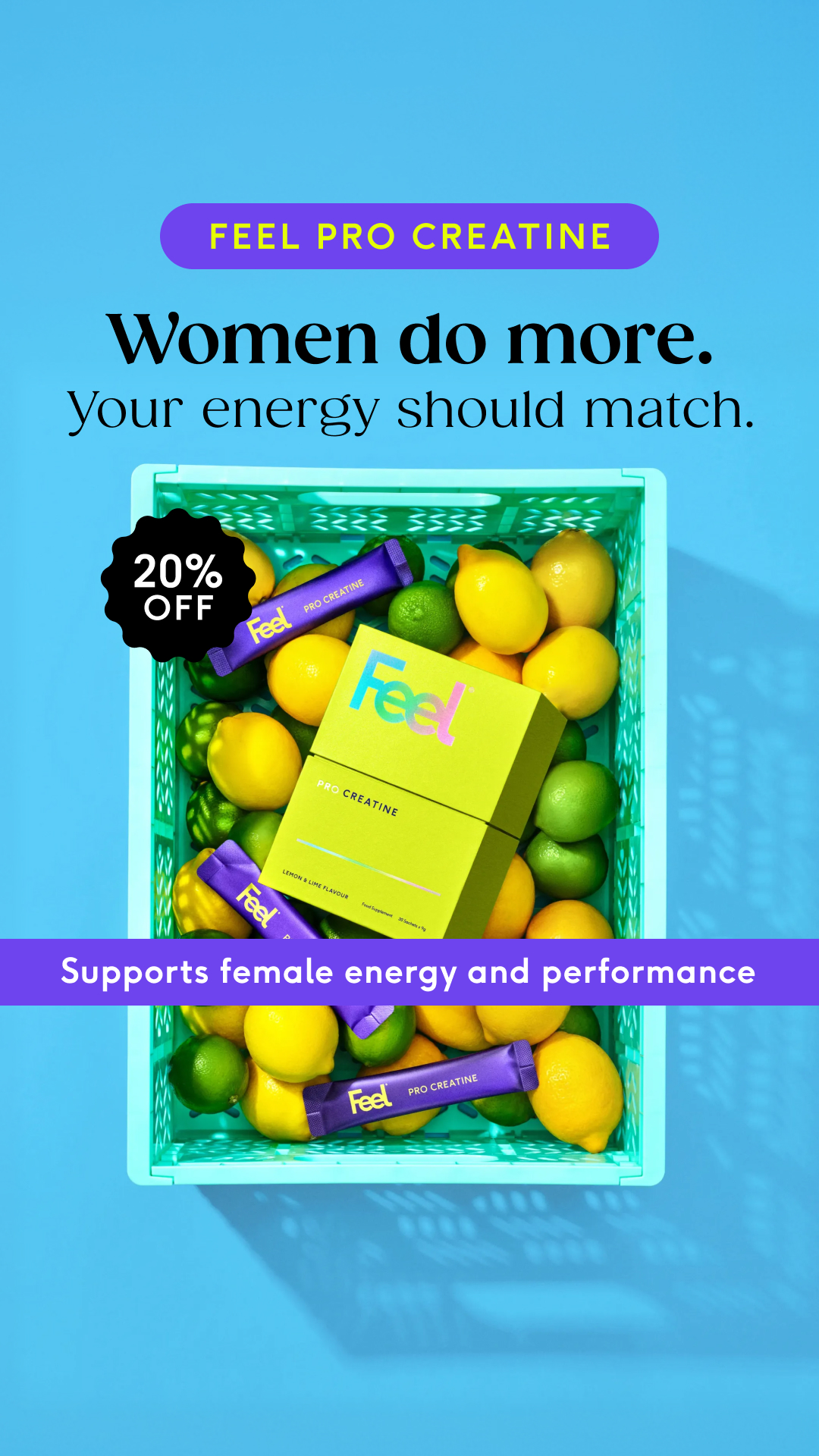 Feel Facebook ad