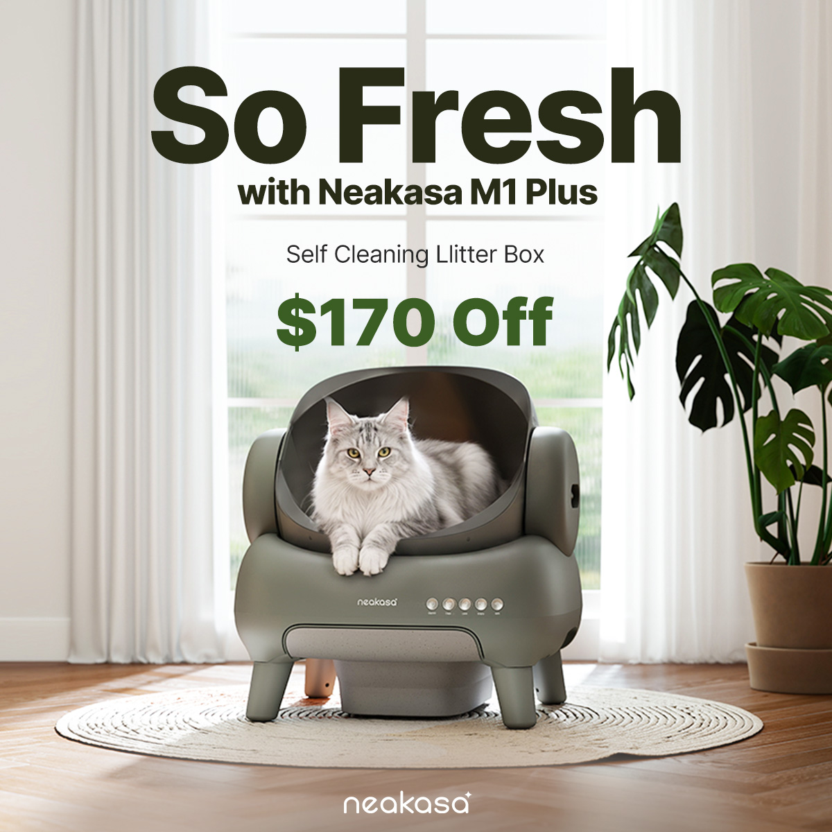 Neakasa Reviews Facebook ad