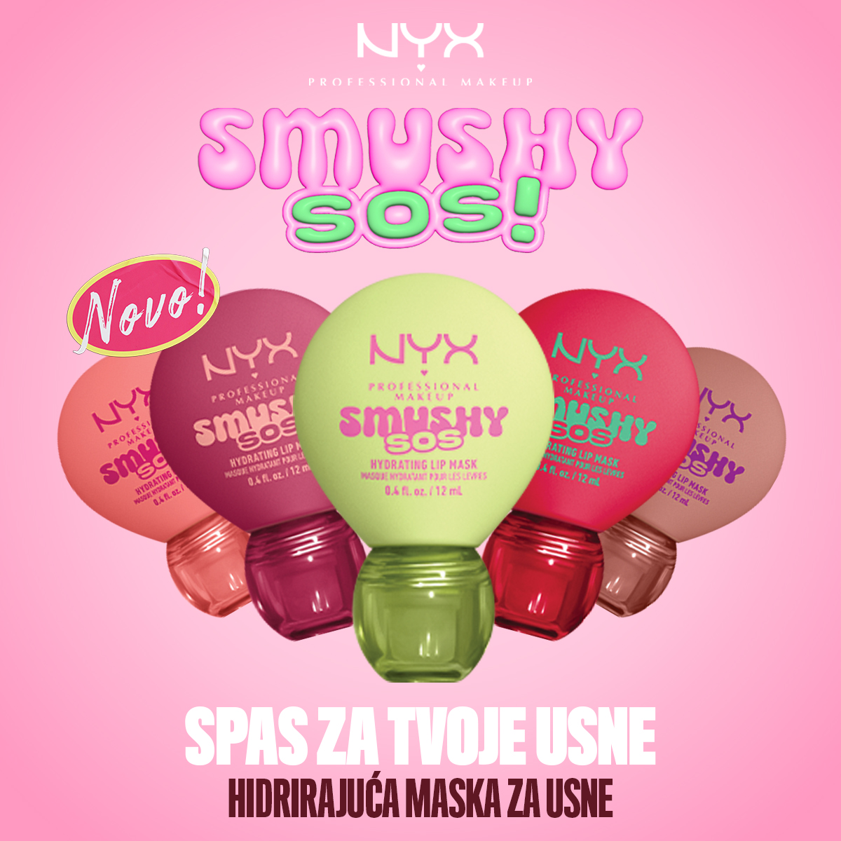 NYX Professional Makeup Hrvatska Facebook ad from Sep 9, 2026