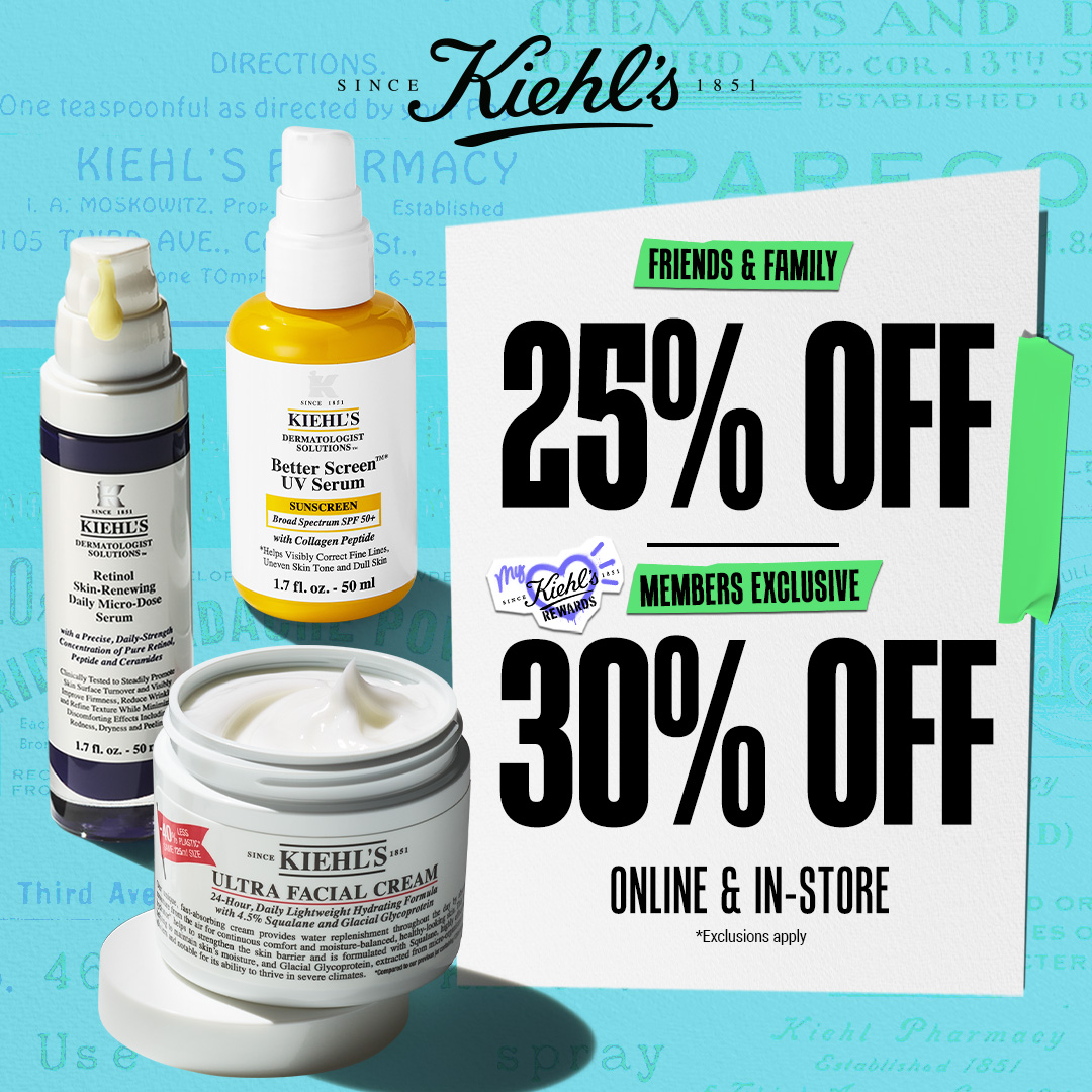 Kiehl's Facebook ad