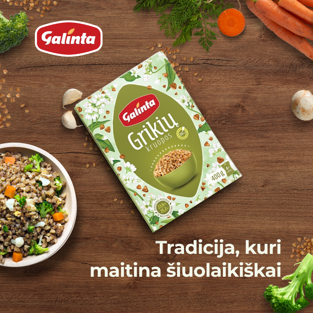Galinta ir partneriai Facebook ad: Natūralumas, kuris jaučiasi kiekviename kąsnyje