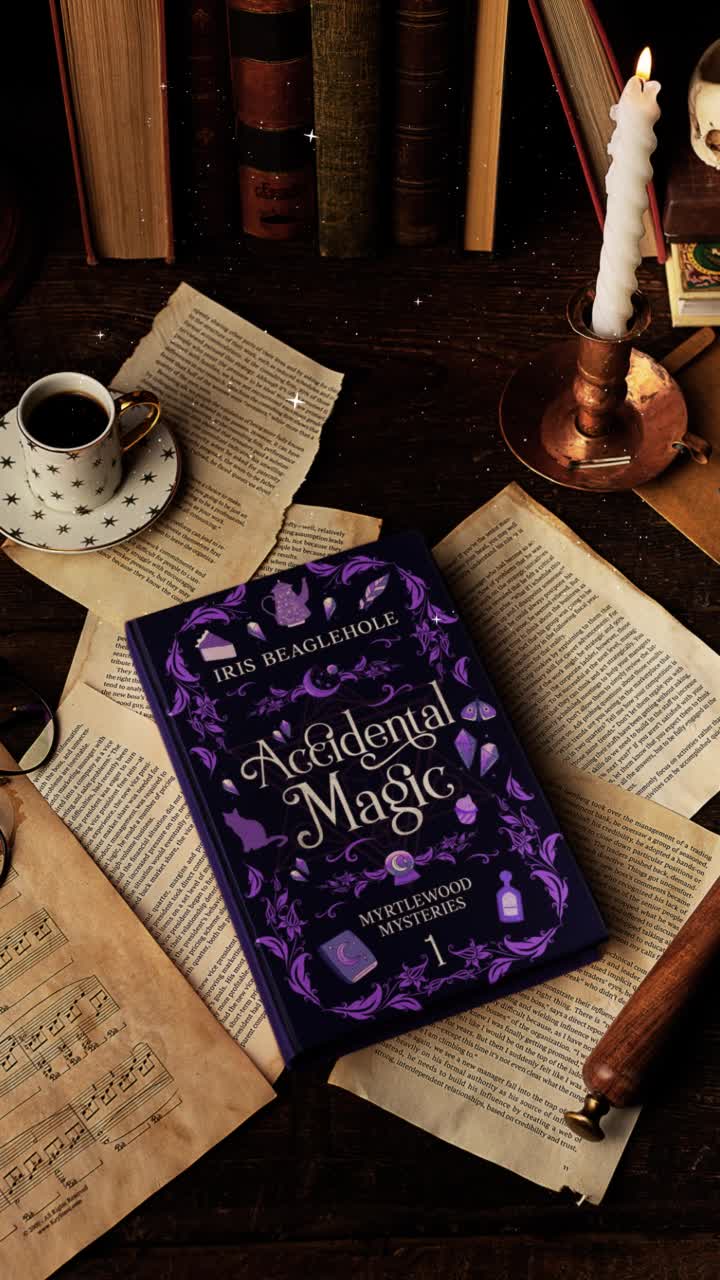 Iris Beaglehole - witchy mystery books Facebook ad: The best book I've read in a long time. I love the…
