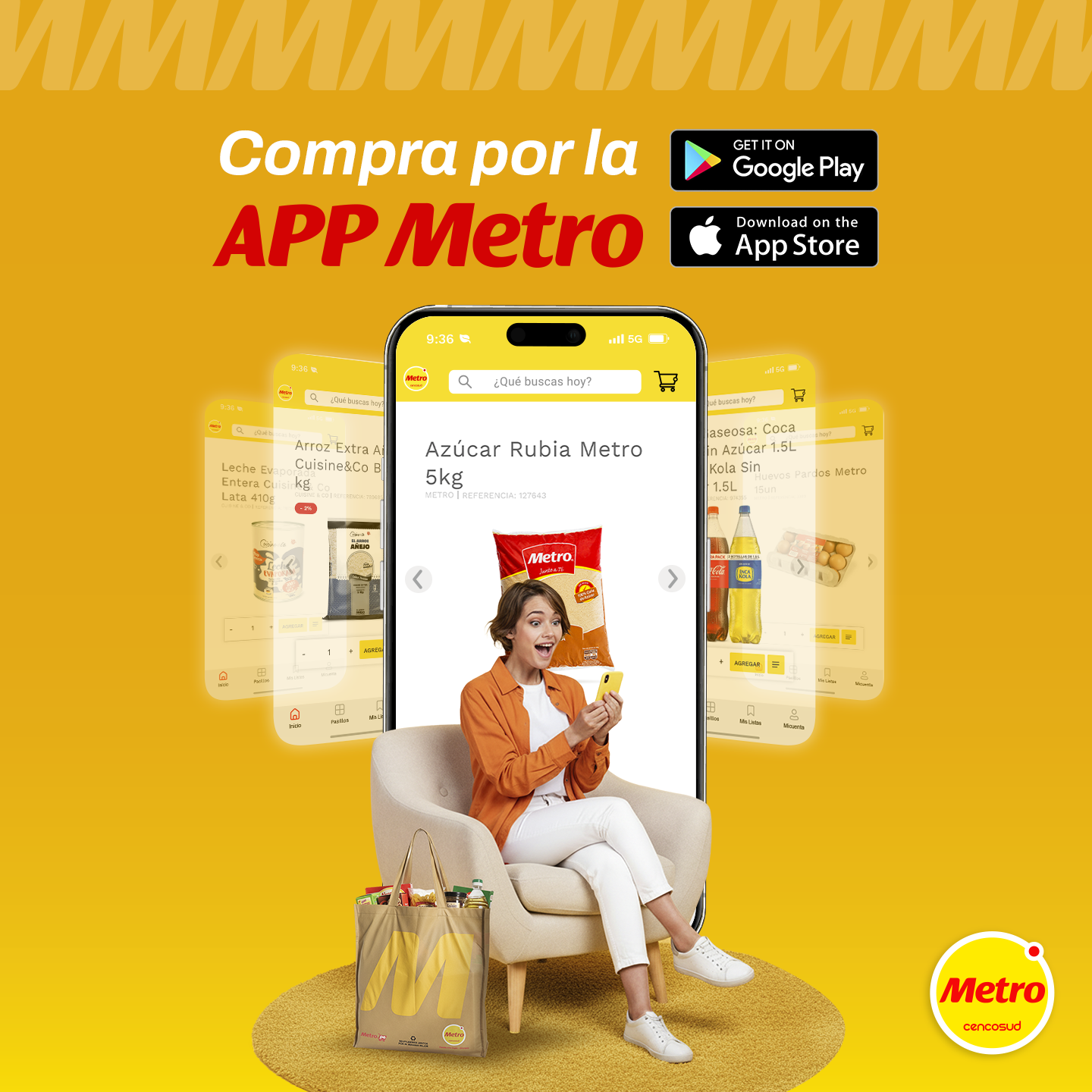 Metro Facebook ad