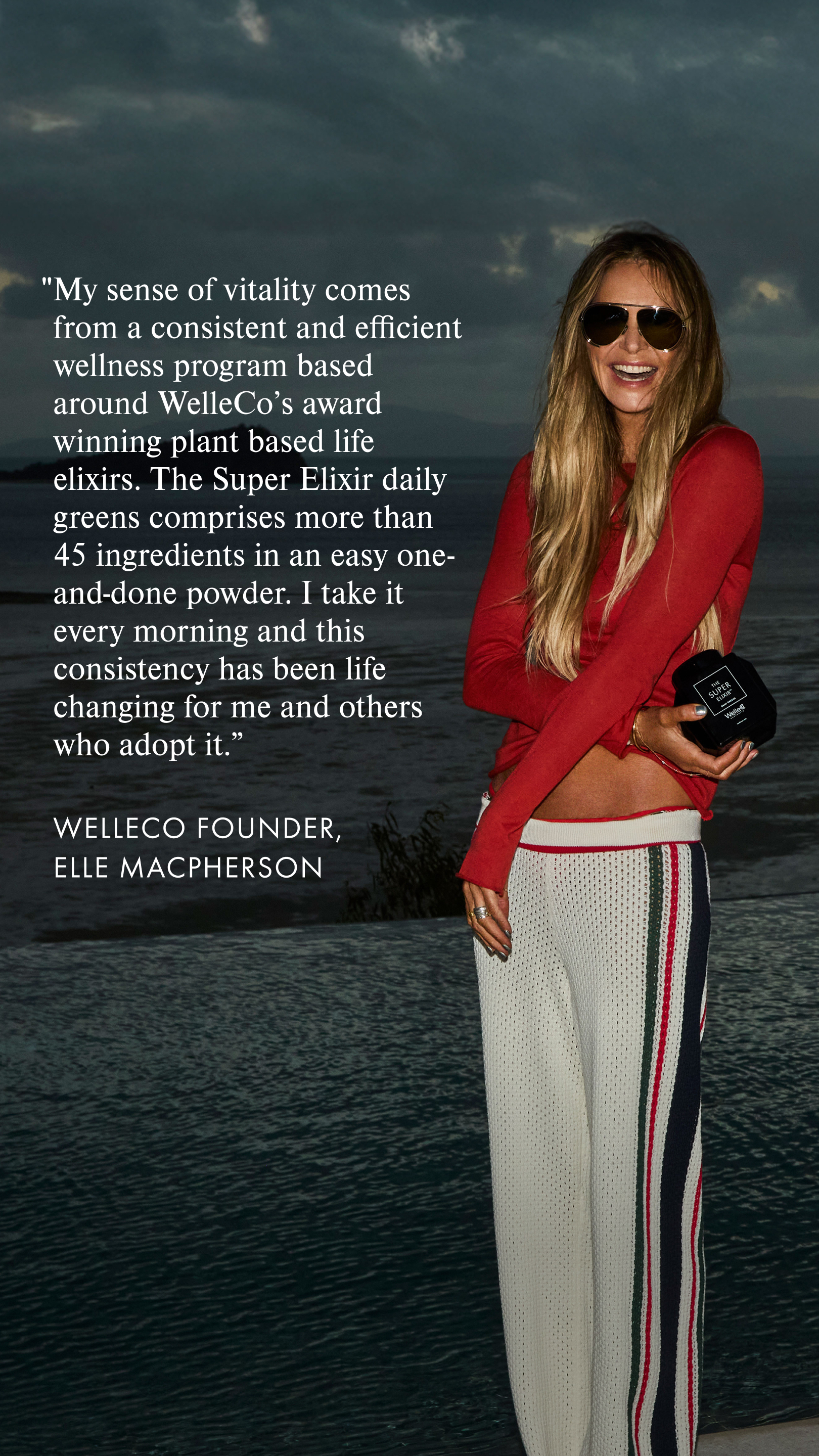 WelleCo Facebook ad