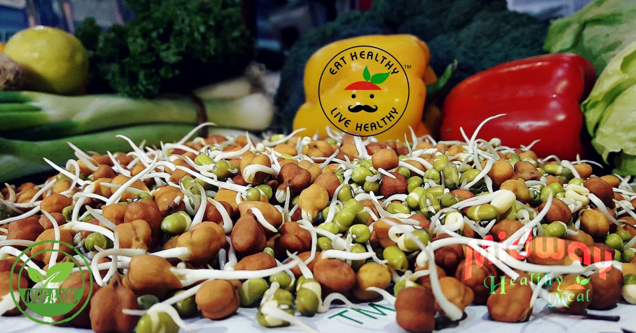 Midway Healthy Meal Facebook ad: Nourish your body and delight your taste buds!