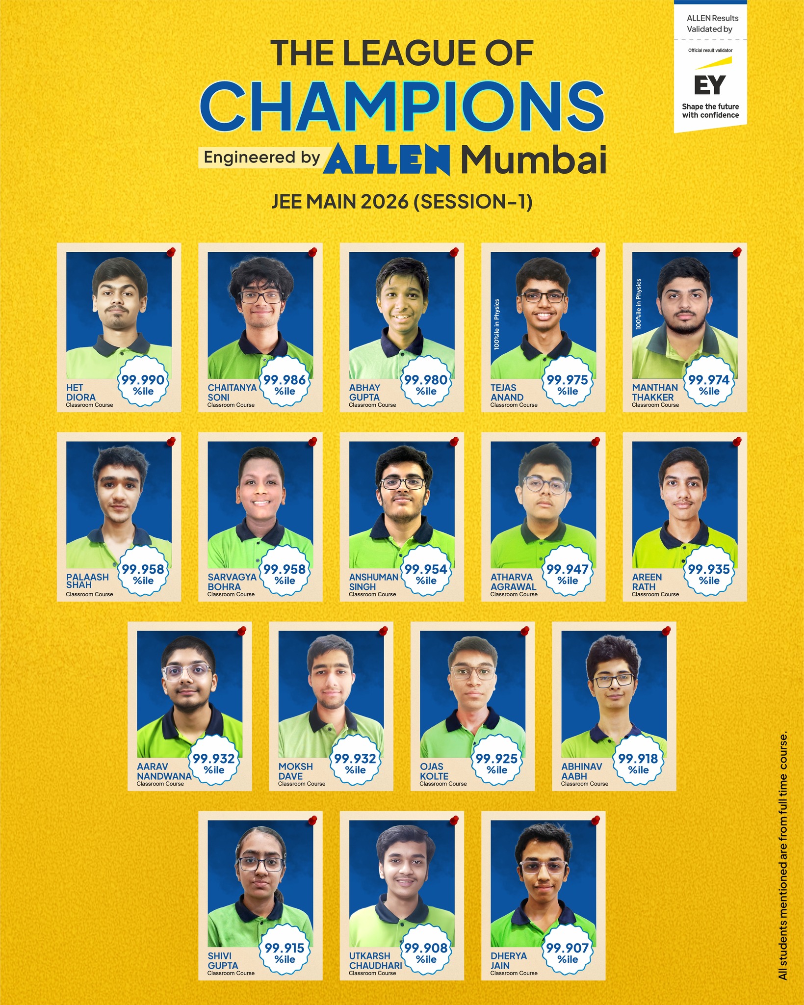 ALLEN Maharashtra Facebook ad: JEE Coaching Admission 2026 | Enrol in ALLEN Classroom…