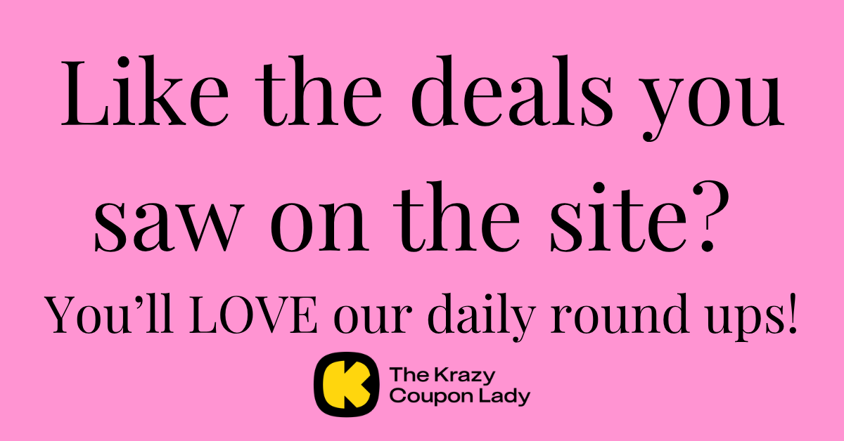 The Krazy Coupon Lady Facebook ad
