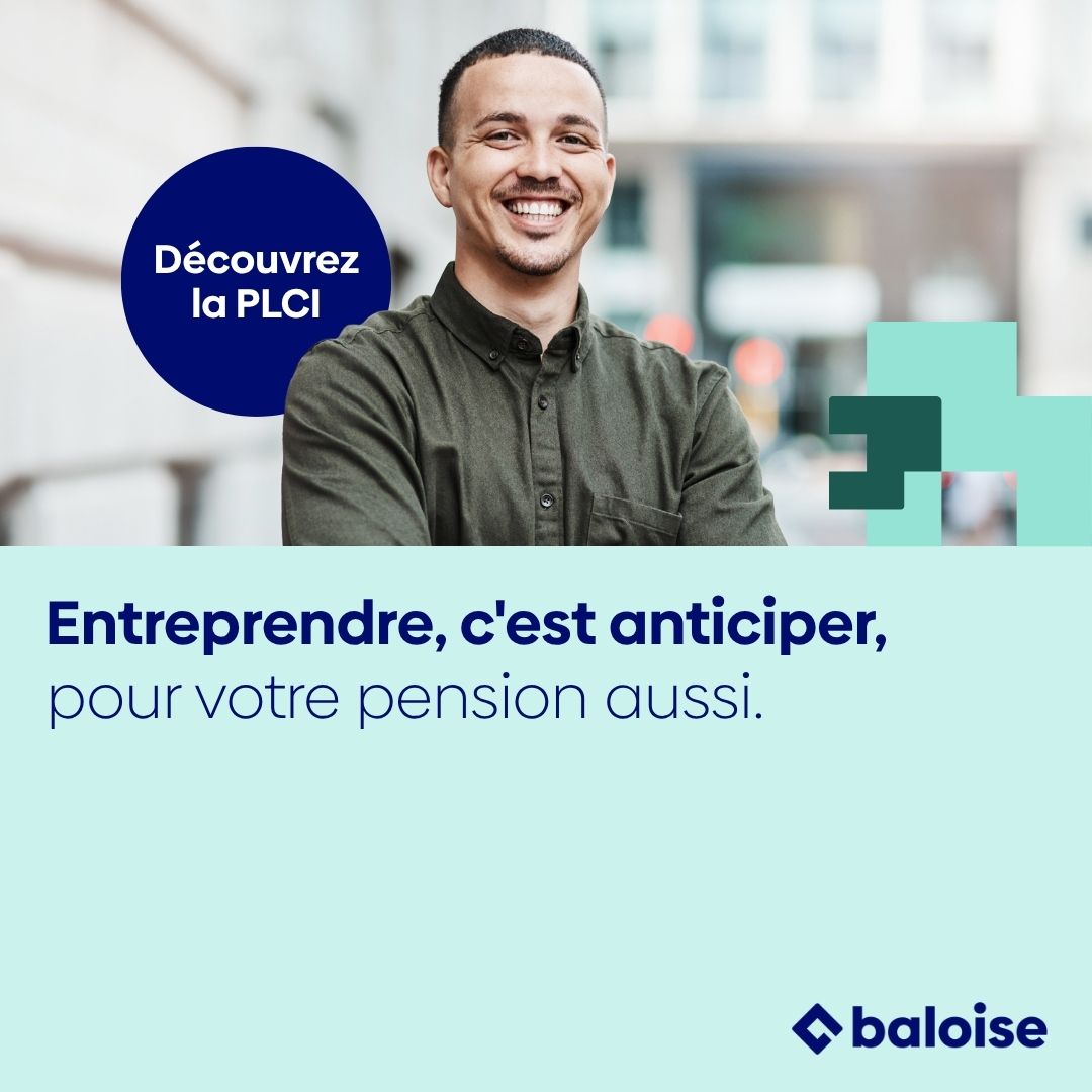 Baloise BE Facebook ad: Pension Libre Complémentaire pour Indépendants | PLCI